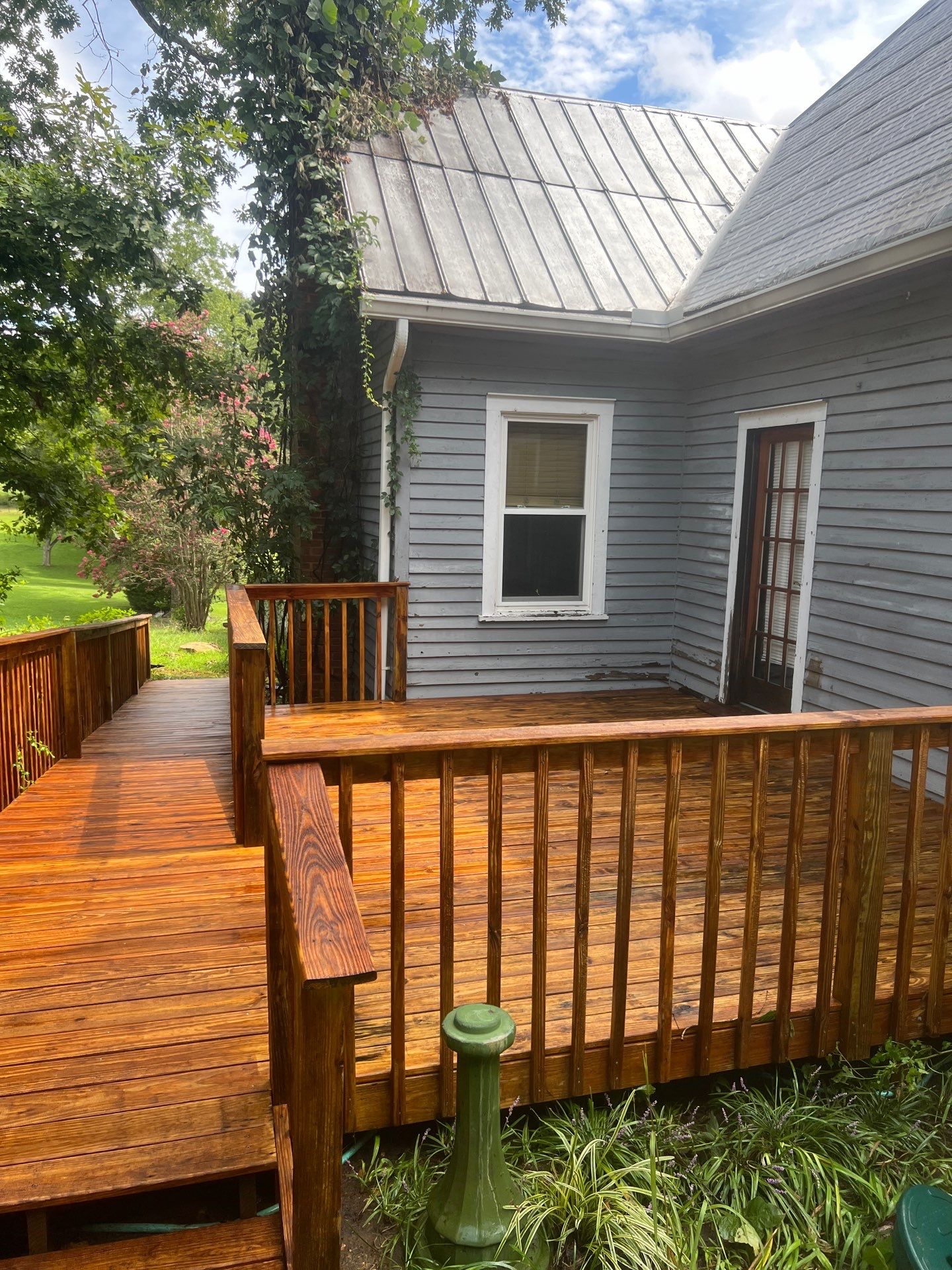 Weathered Deck using Wood Sealant by DuraSeal