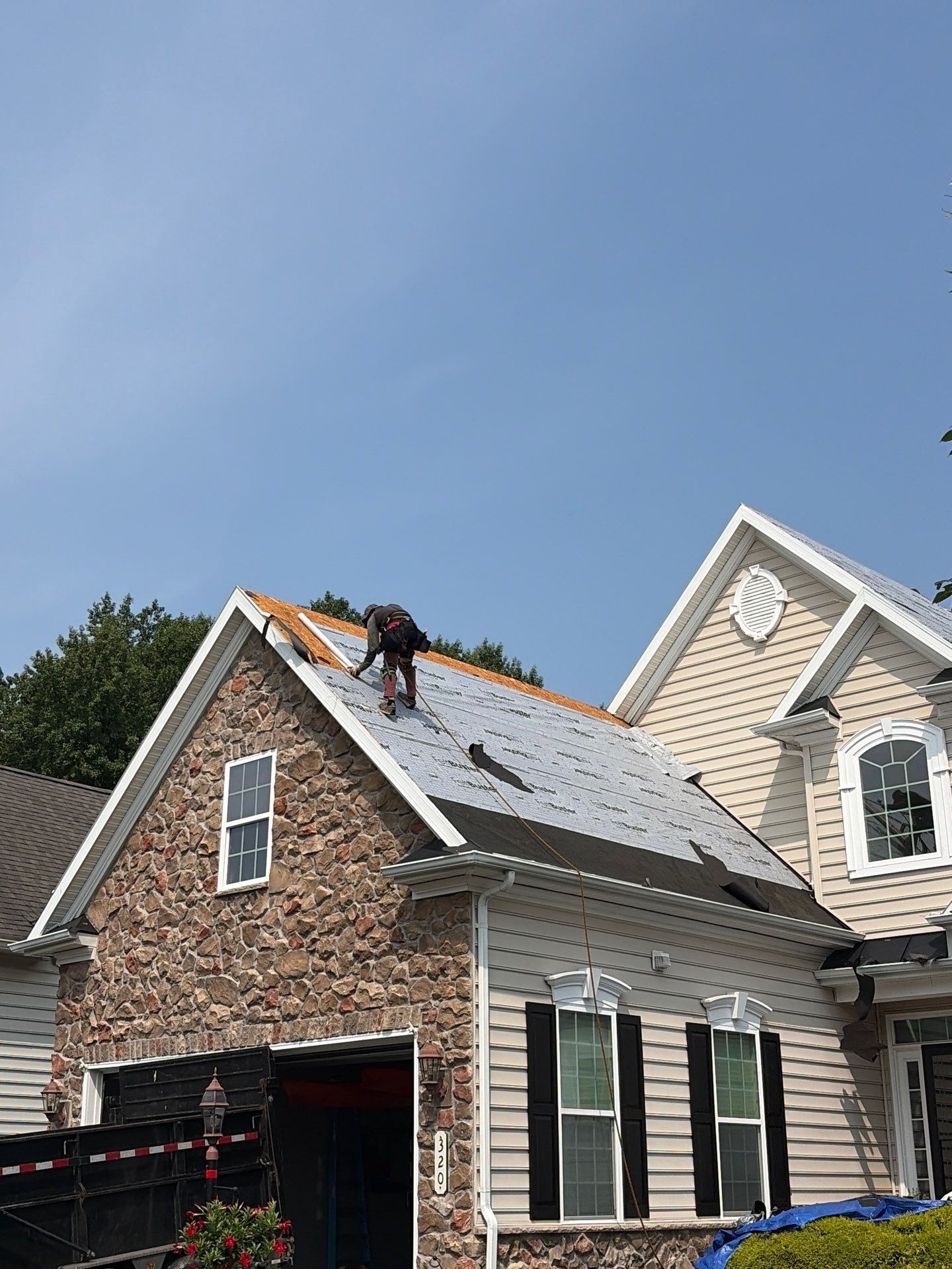 Residential Roofing Installation using GAF Timberline HDZ by Matter Construction, LLC