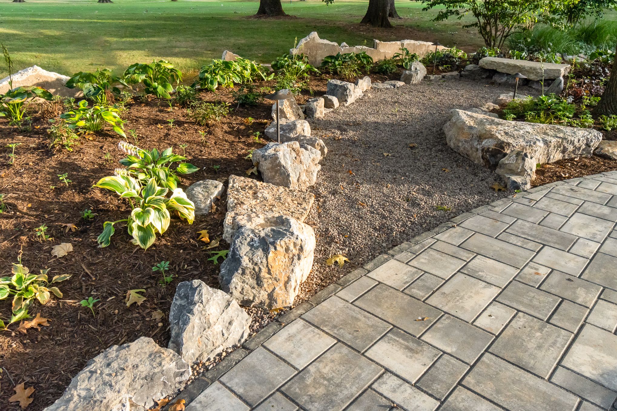 Penn National Project by Potted Luck Landscape