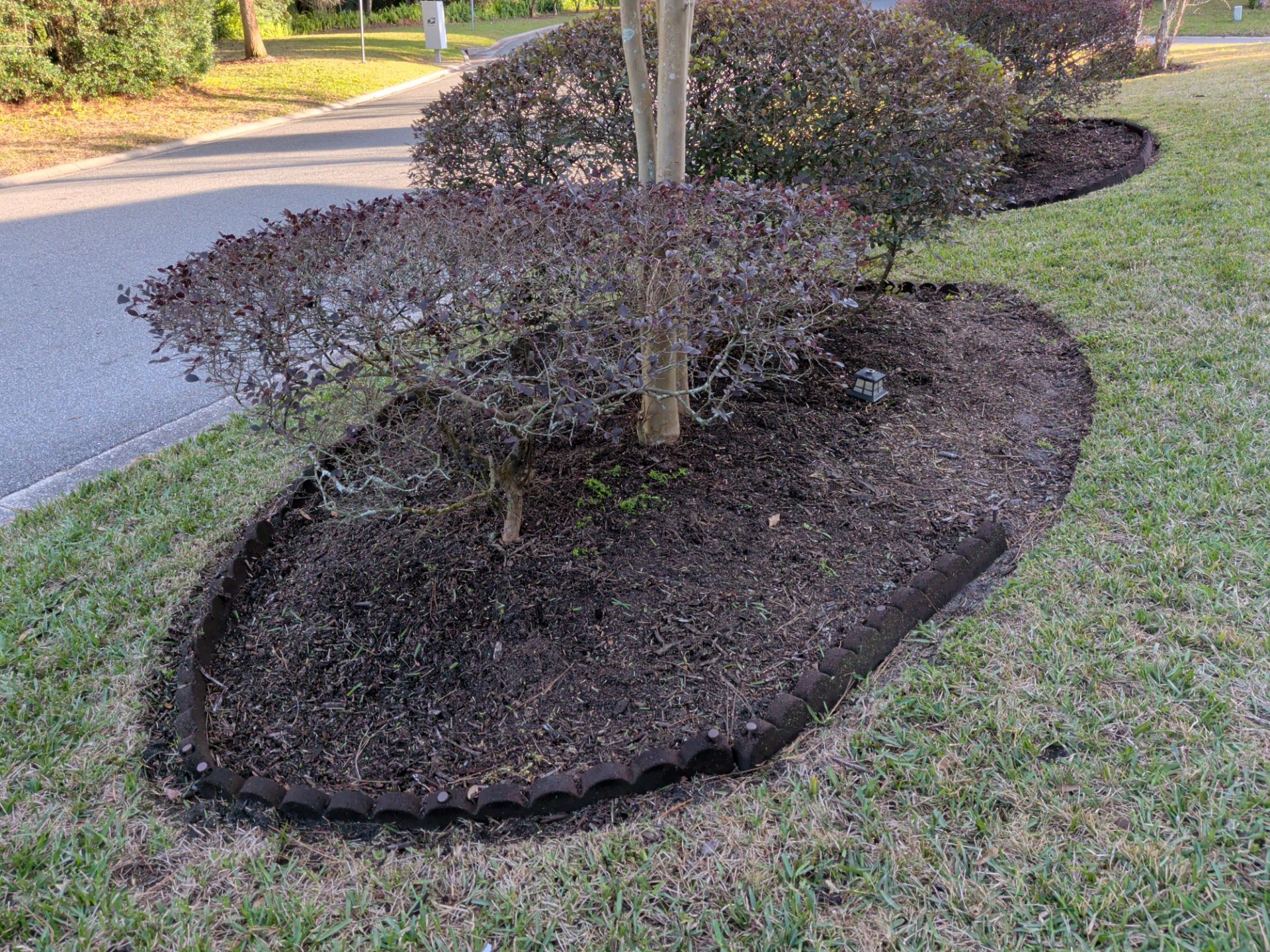 Flower Bed Cleanup & Mulch Preparation — Jacksonville Beach by Harmoni Home Services