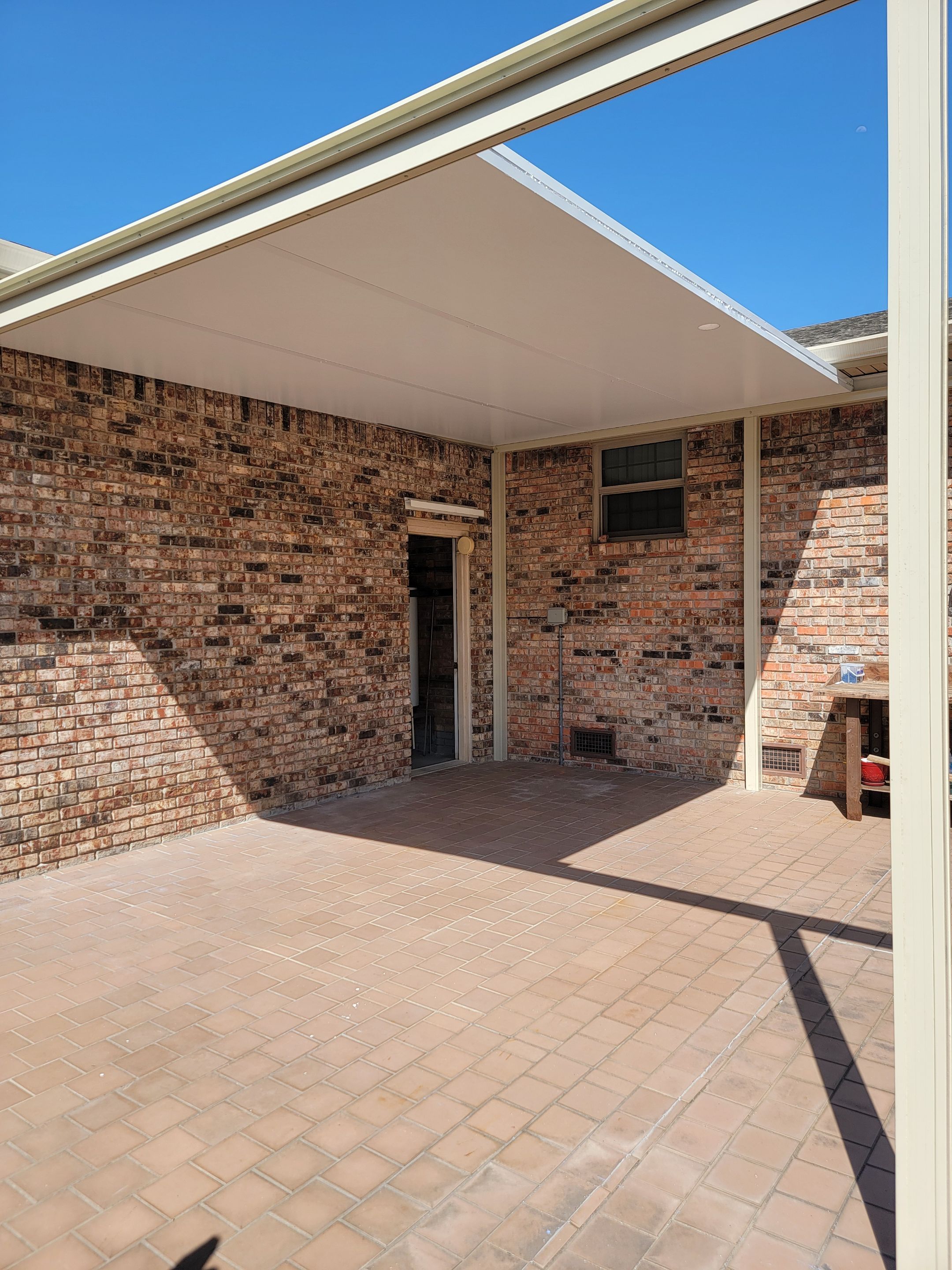 Patio Cover using Colorbeam by Titan Sunrooms