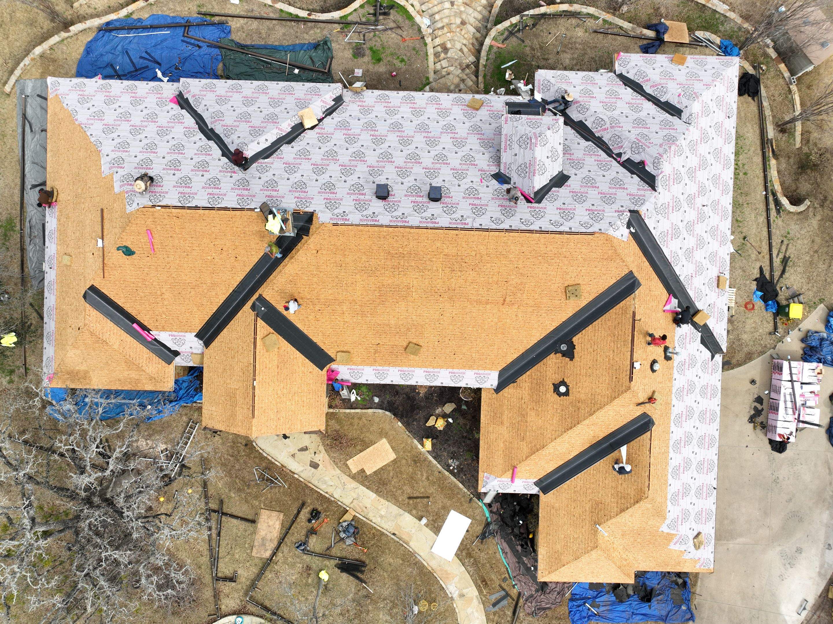 Residential Roofing Installation using Owens Corning Duration by Becker Roofing and Exteriors