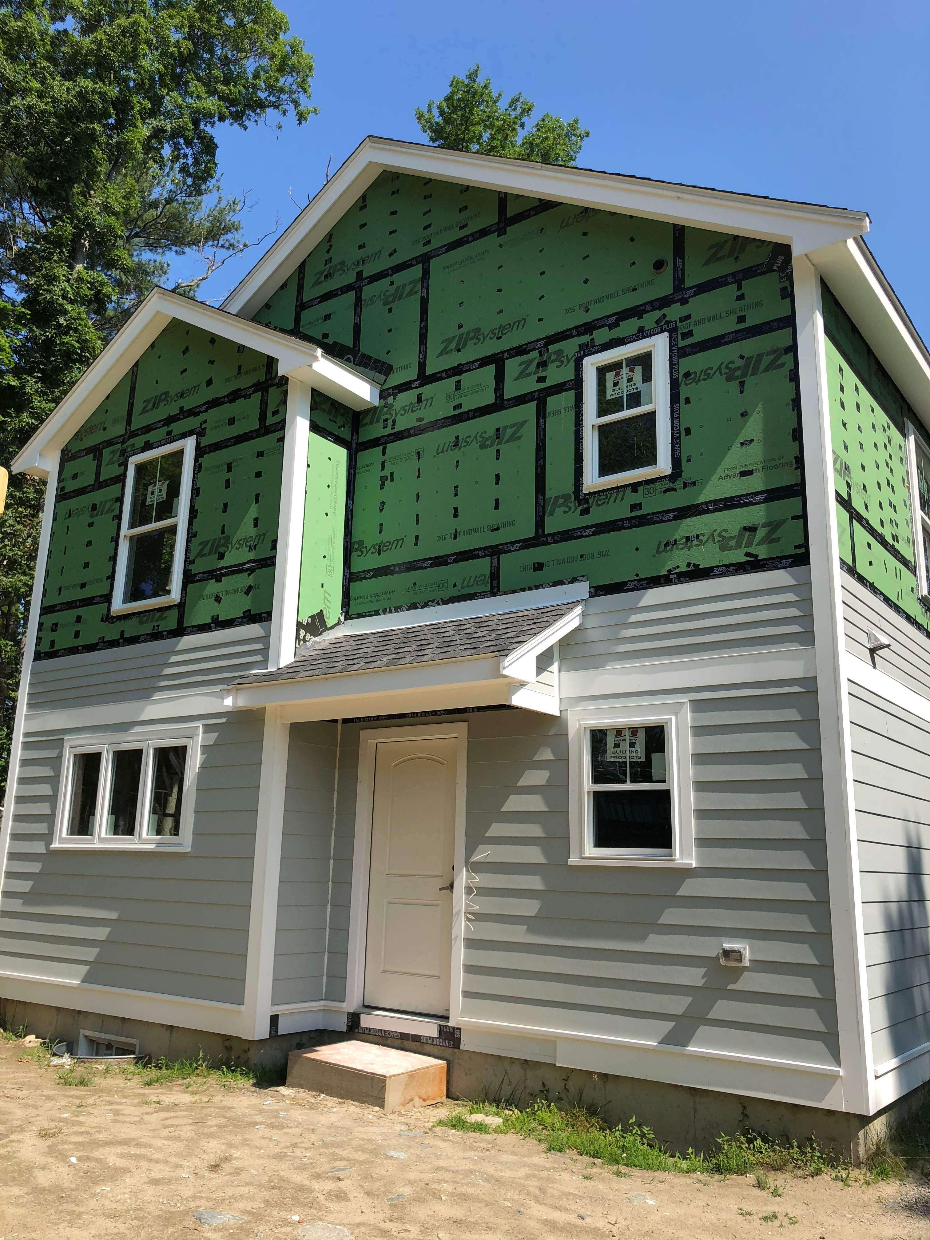 Siding Installation using James Hardie by UBrothers Construction