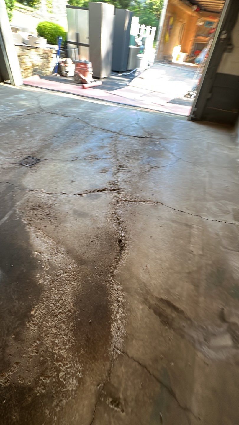 Garage + Porch + Steps Project in Pittsburgh by Floors in a Day, Inc