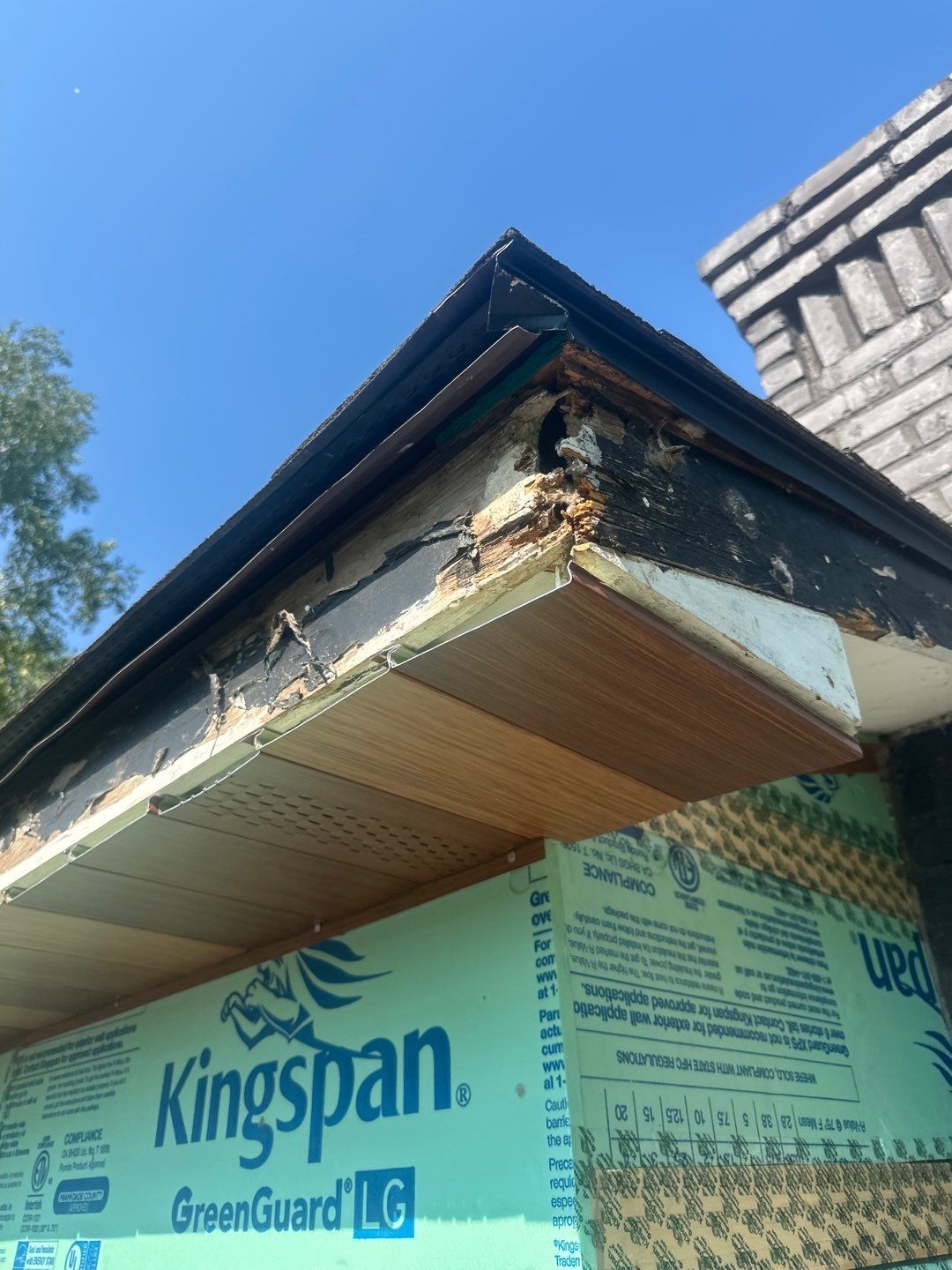 Siding Replacement using Alside Gray Oak by 180 Contractors