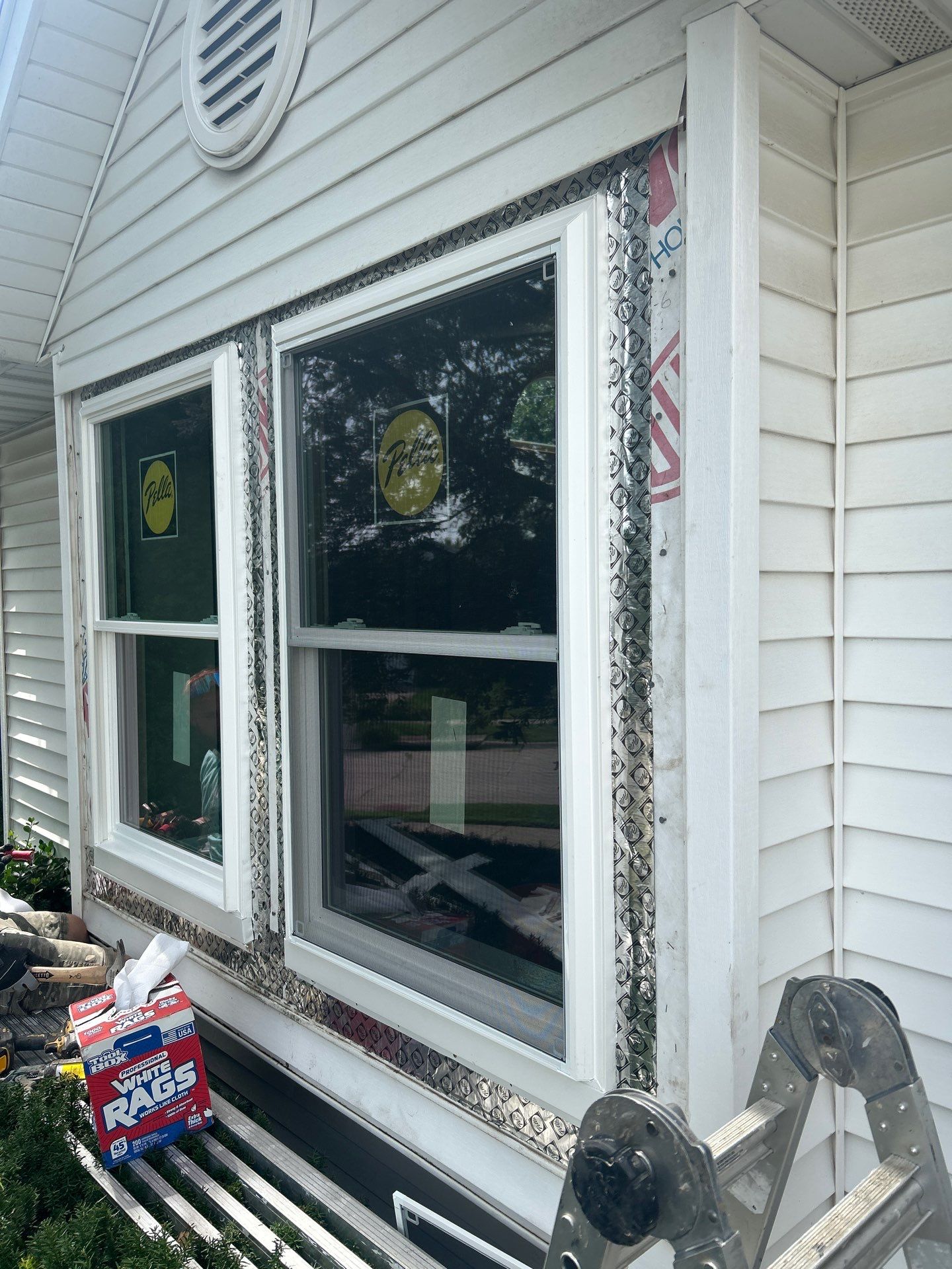 Upgrade Your Home with Pella 250 Series White Vinyl Windows by United Windows and Siding LLC