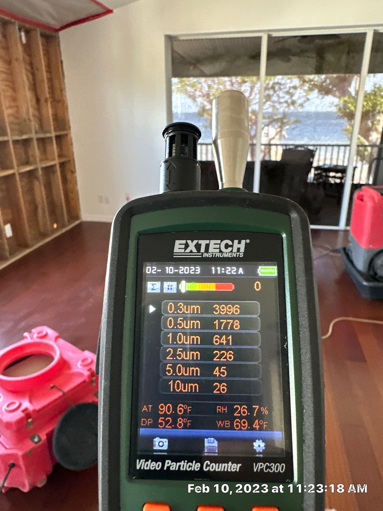 Mold Assessment for a home on Ft. Myers Beach by Building performance Solutions LLC
