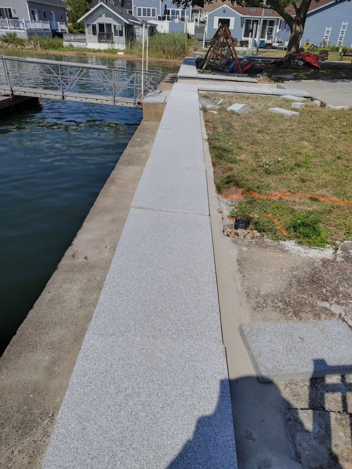 Beautiful Re-disgn by the water in Danvers MA  by Cole Landscaping Inc
