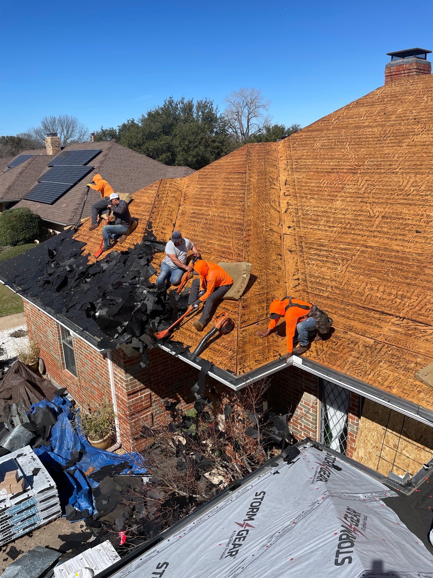 Project in Garland by Rhino Roofing and General Contracting, LLC