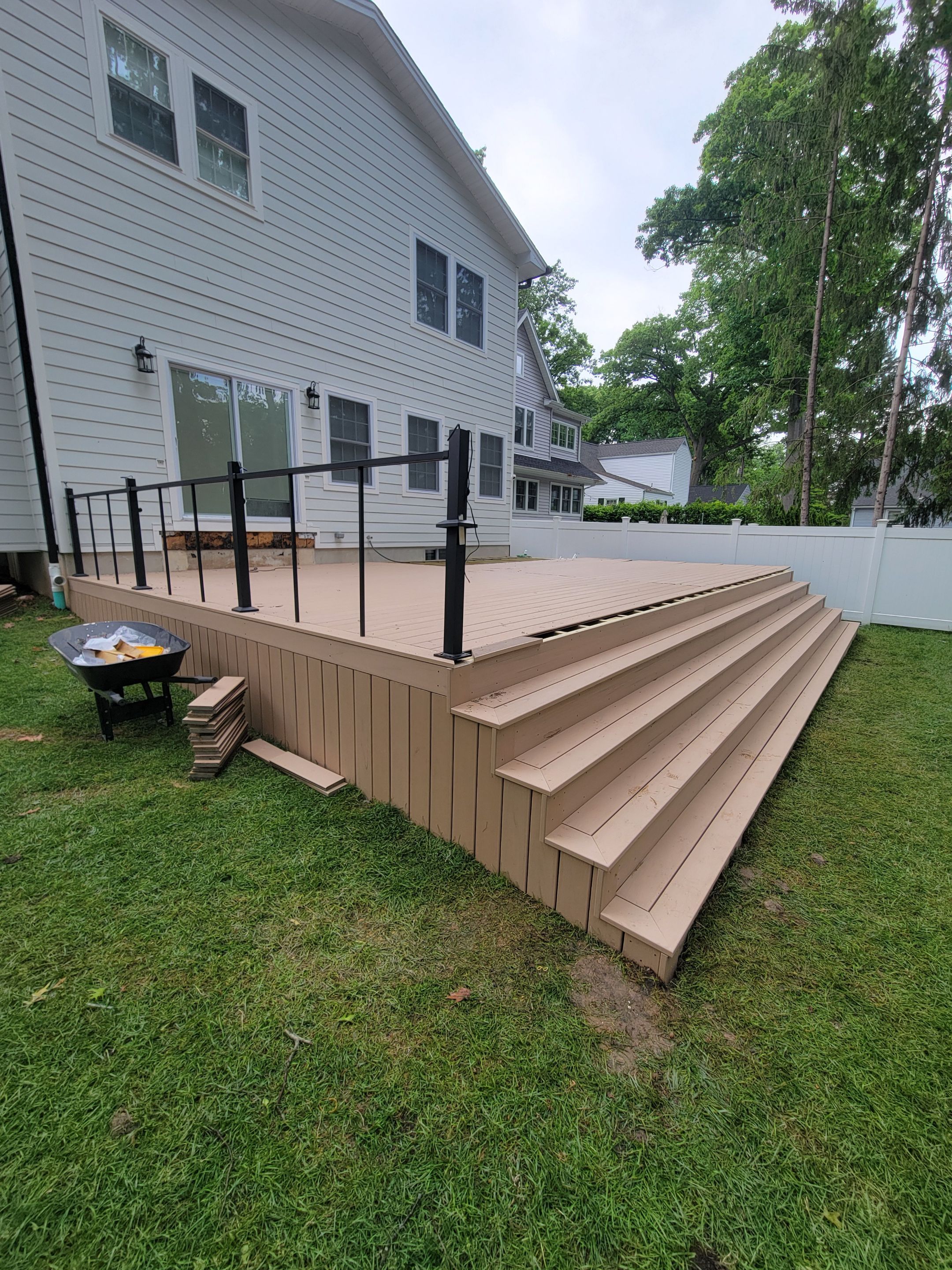 New Deck In River Edge  by deck guardian