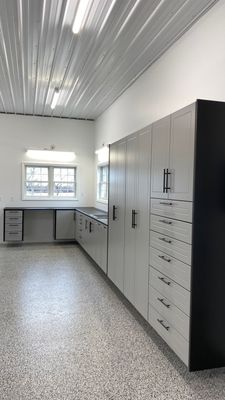 Pat F. gets a beautiful remodeled garage!