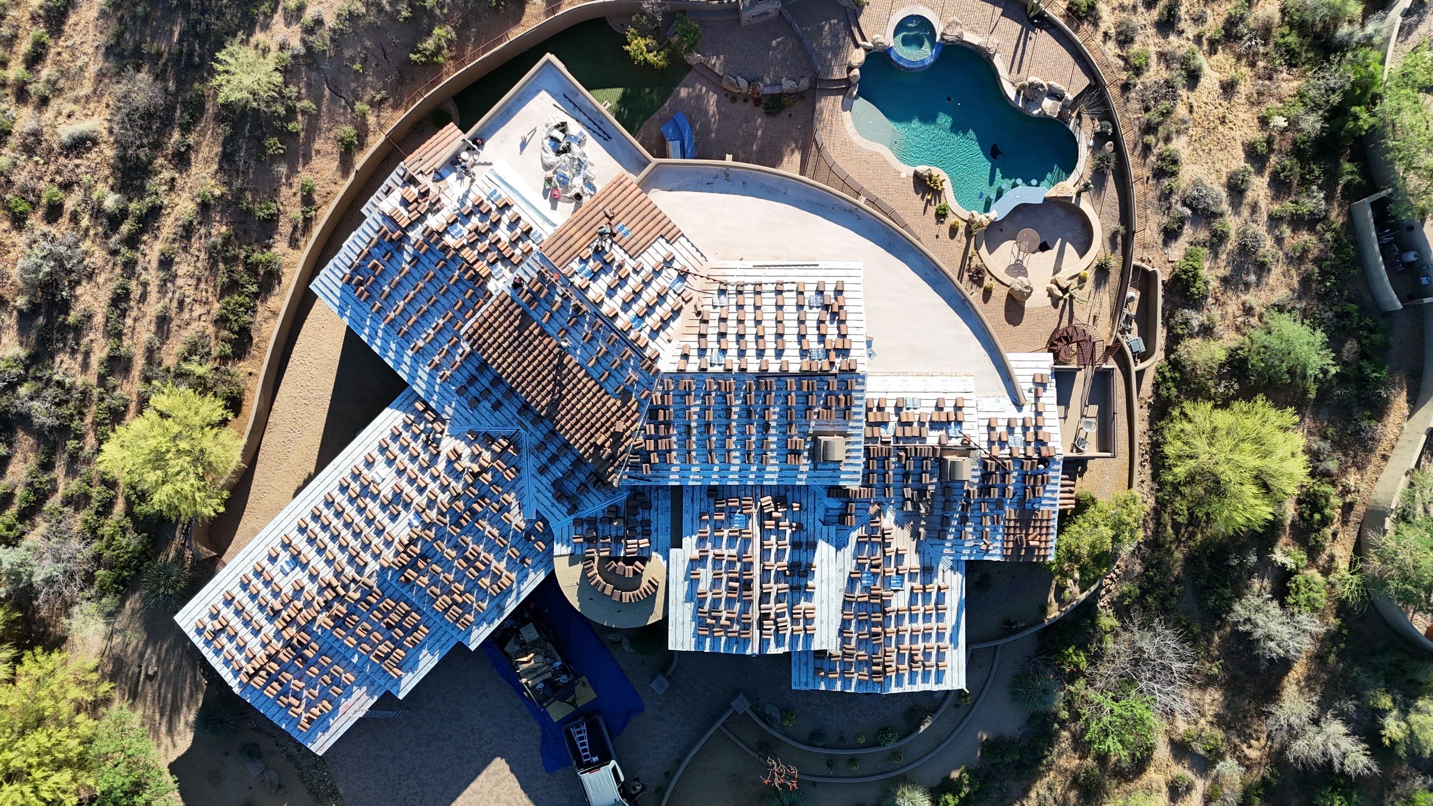 Project in Scottsdale by Saint Roofing