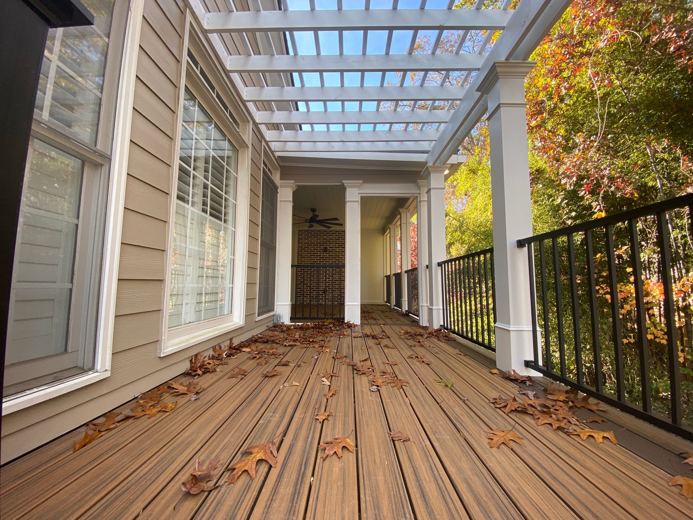 Smyrna Composite Deck and Covered Porch Renovation by Swift Home Renovations