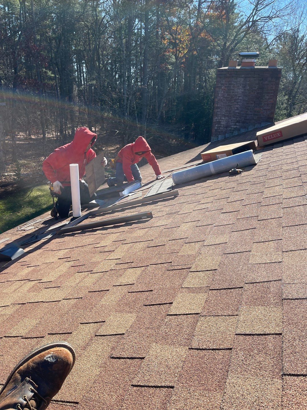 skylight replacement using Velux Skylights by Sensible Home Solutions