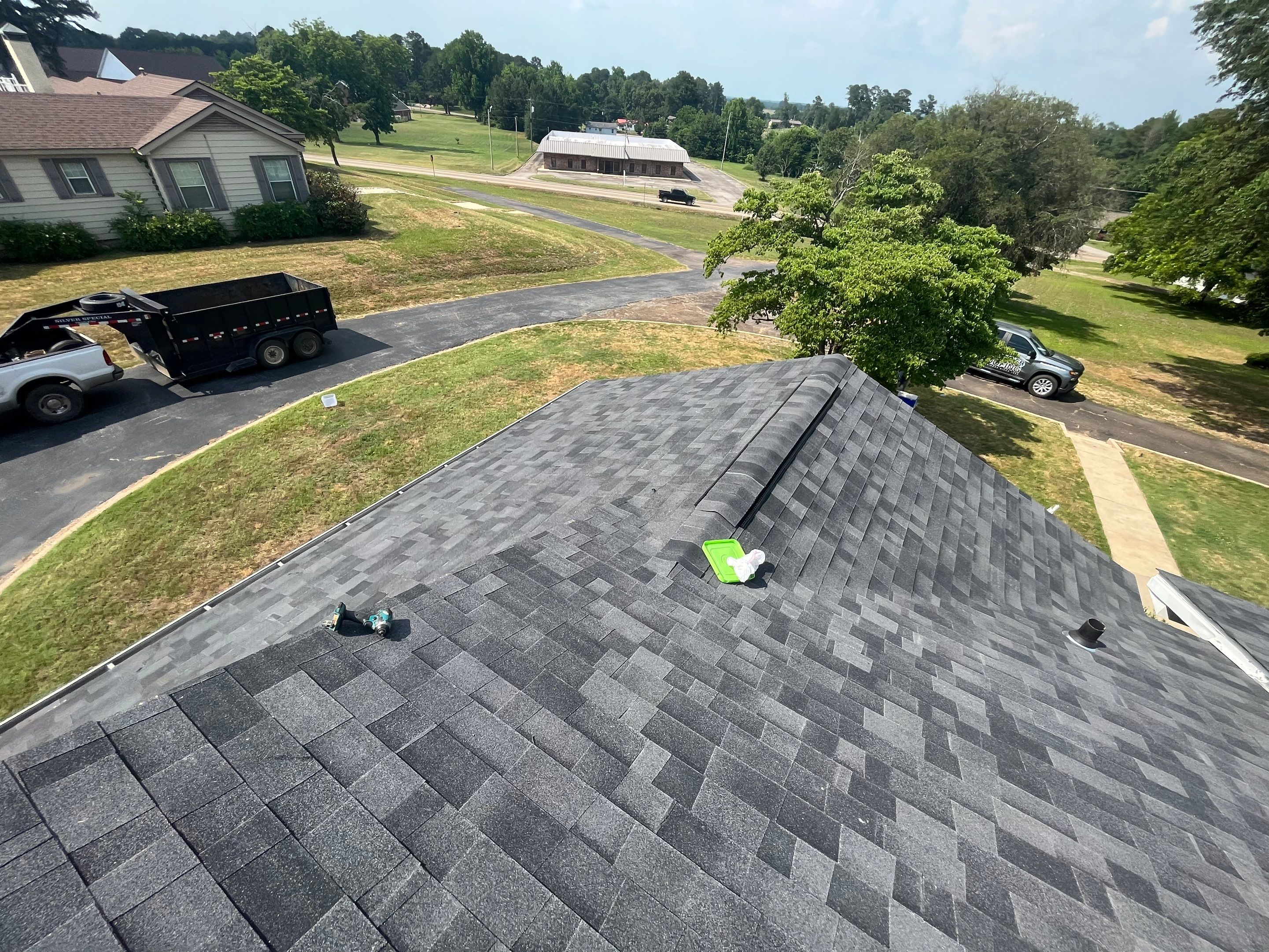 Residential Shingle Reroof using Malarkey Vista by Hostetler Roofing