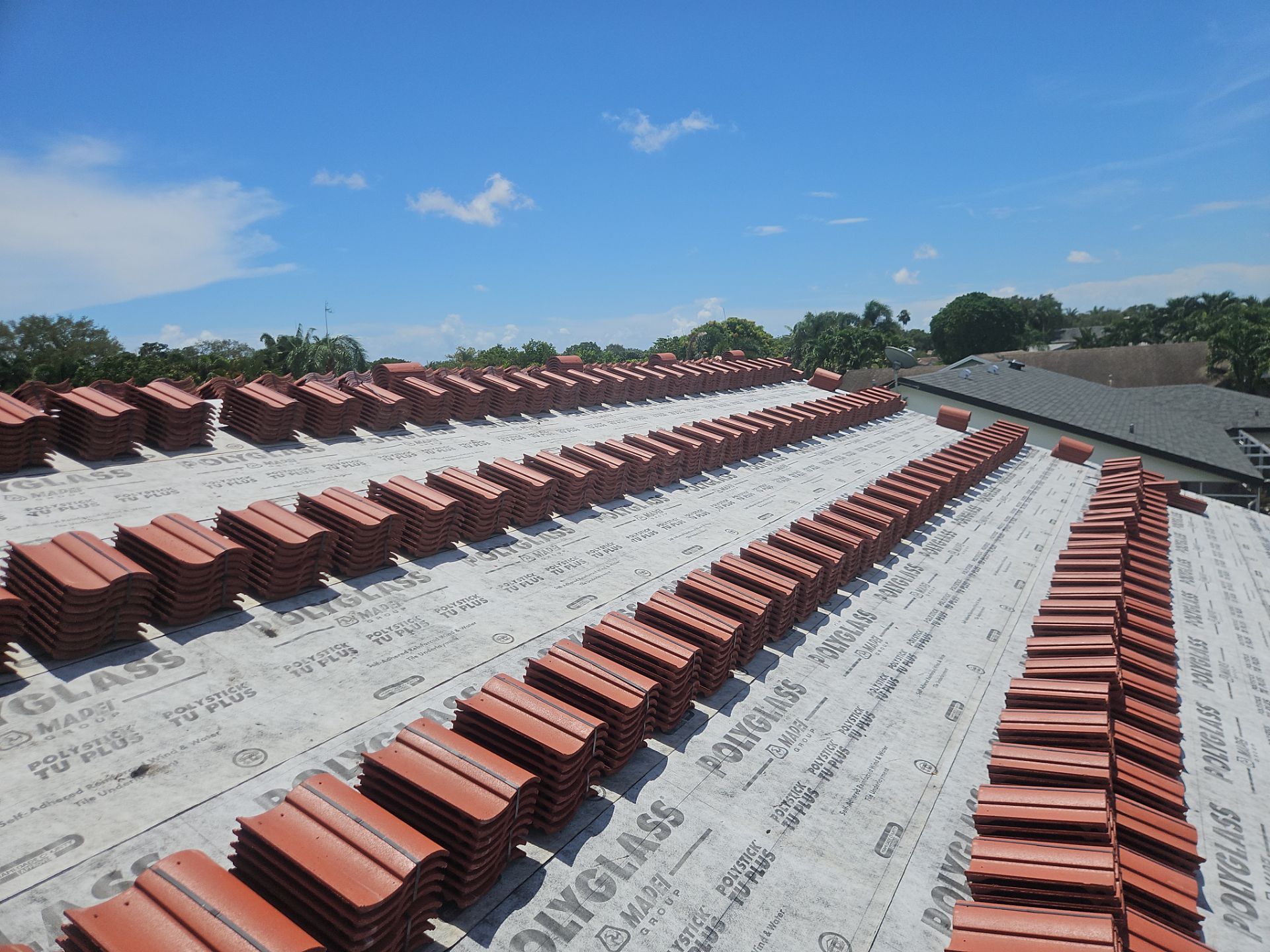 Residential Roofing Installation using WestLake Roofing Tile by BLUES BROTHERS ROOFING