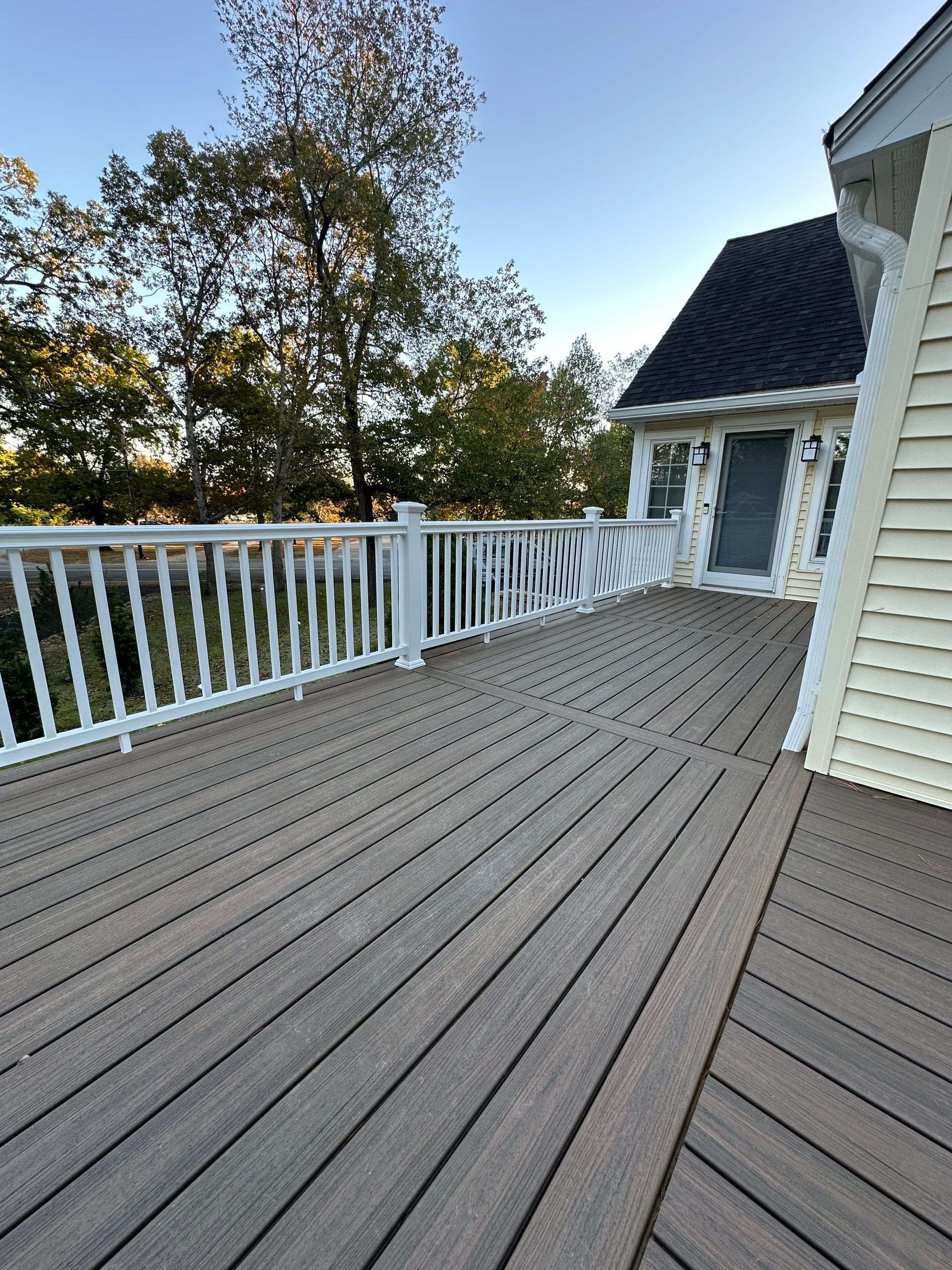 New Deck buit in Medfield MA by UBrothers Construction