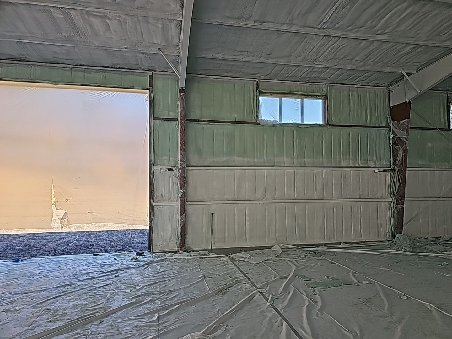 Commercial Building using Closed Cell Spray Foam by NYS Foam & Energy