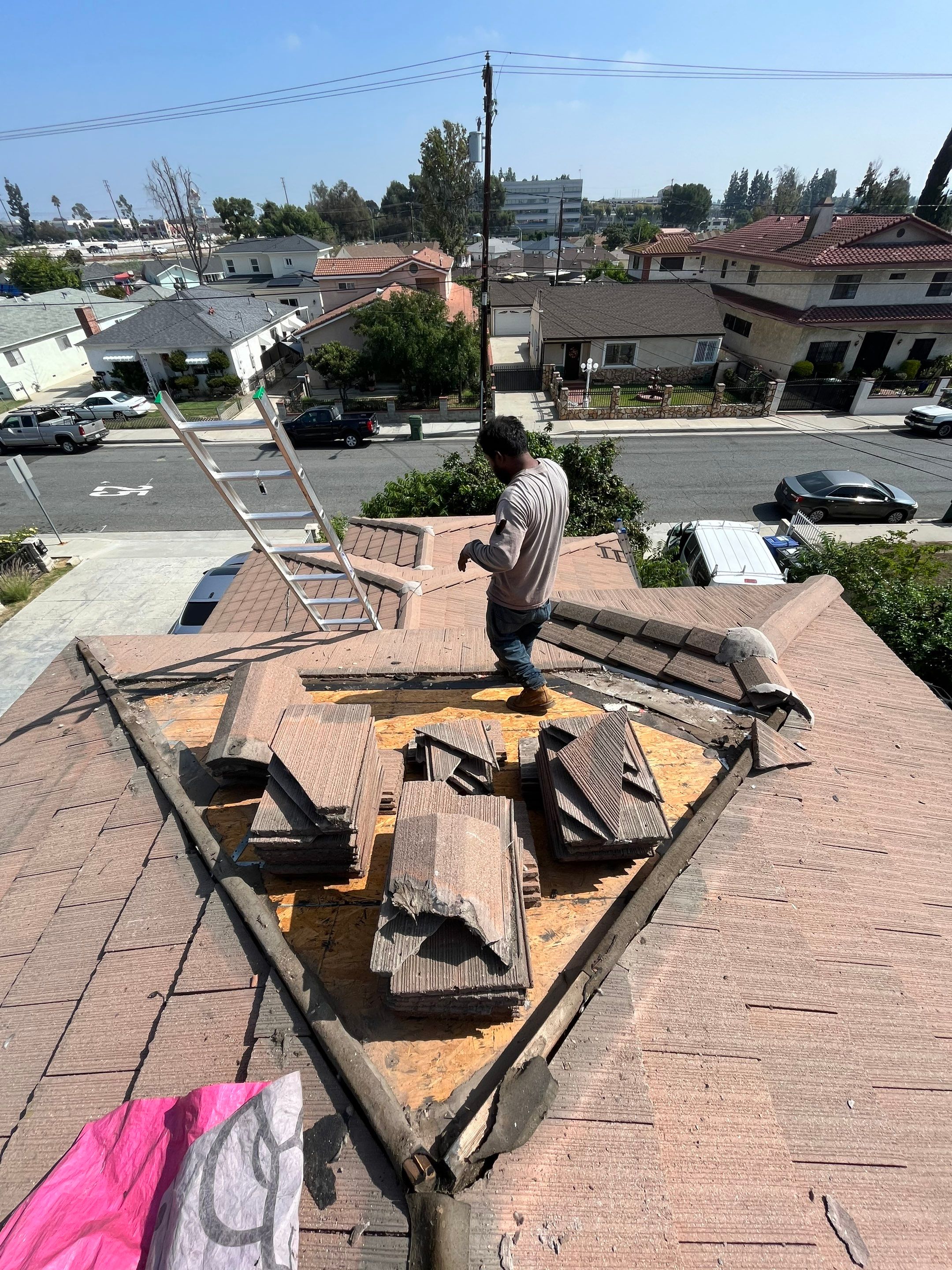 Tile Roof Reset Project - Rosemead CA 91770 by Epic Roof Replacement