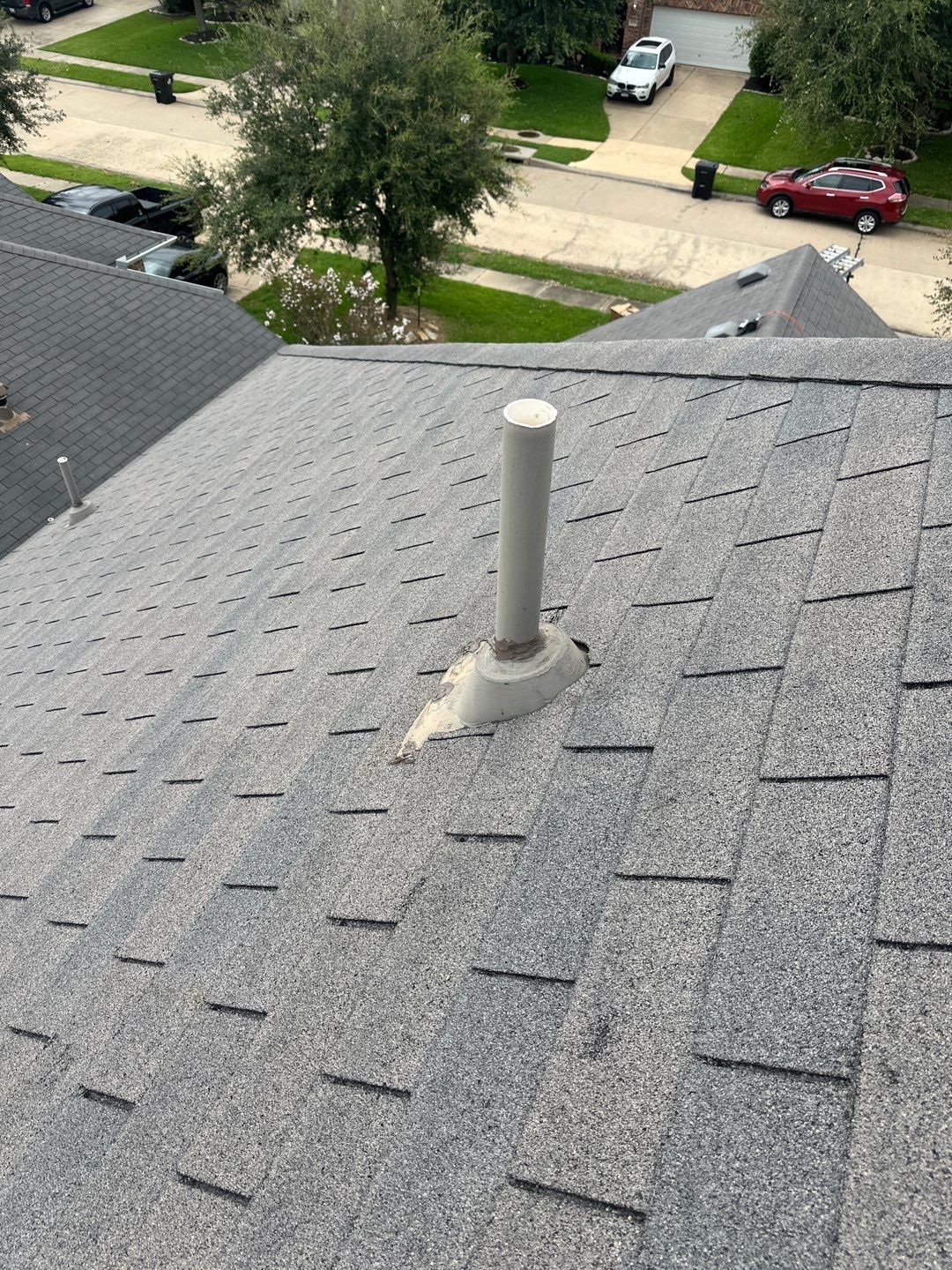 Hail Damage using Owen's Corning Duration (Lifetime) Shingles by Roof Repair Company