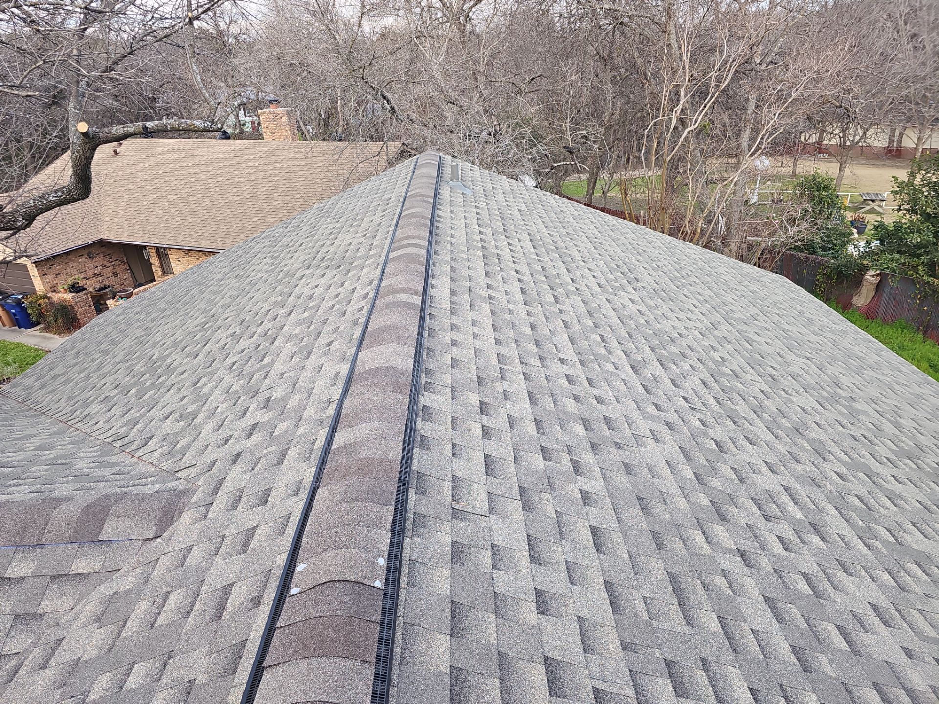Residential Roofing Installation using GAF Timberline HDZ - Austin TX by Lighthouse Contractors