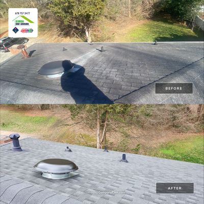 Roof Storm Damage and installation errors 