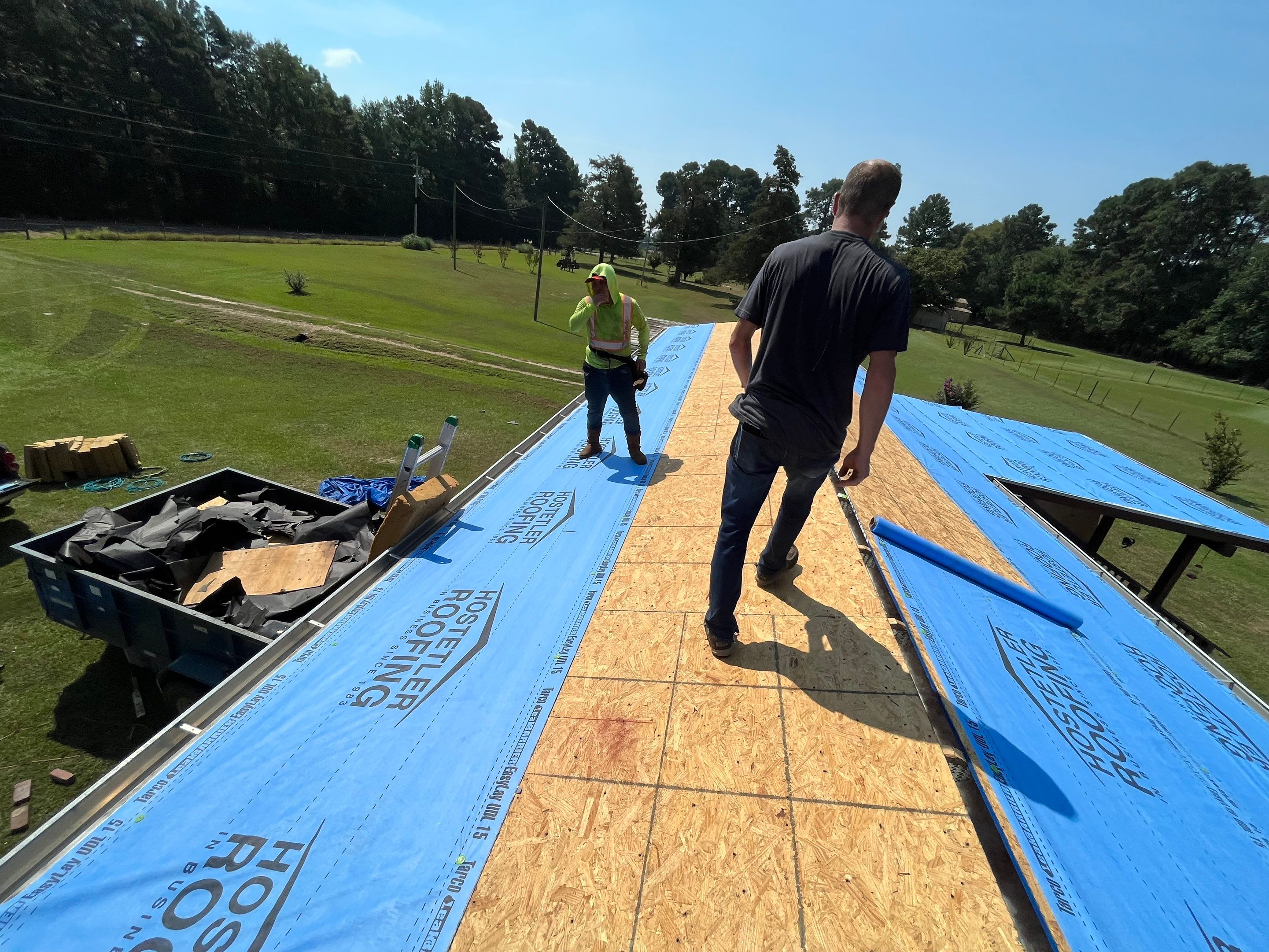 Residential Shingle Reroof using Malarkey Highlander: Storm Gray by Hostetler Roofing