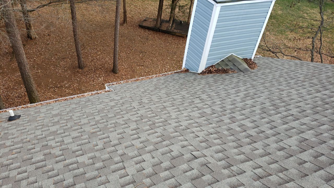 Gutter Cleaning using water by Power Wash Masters LLC