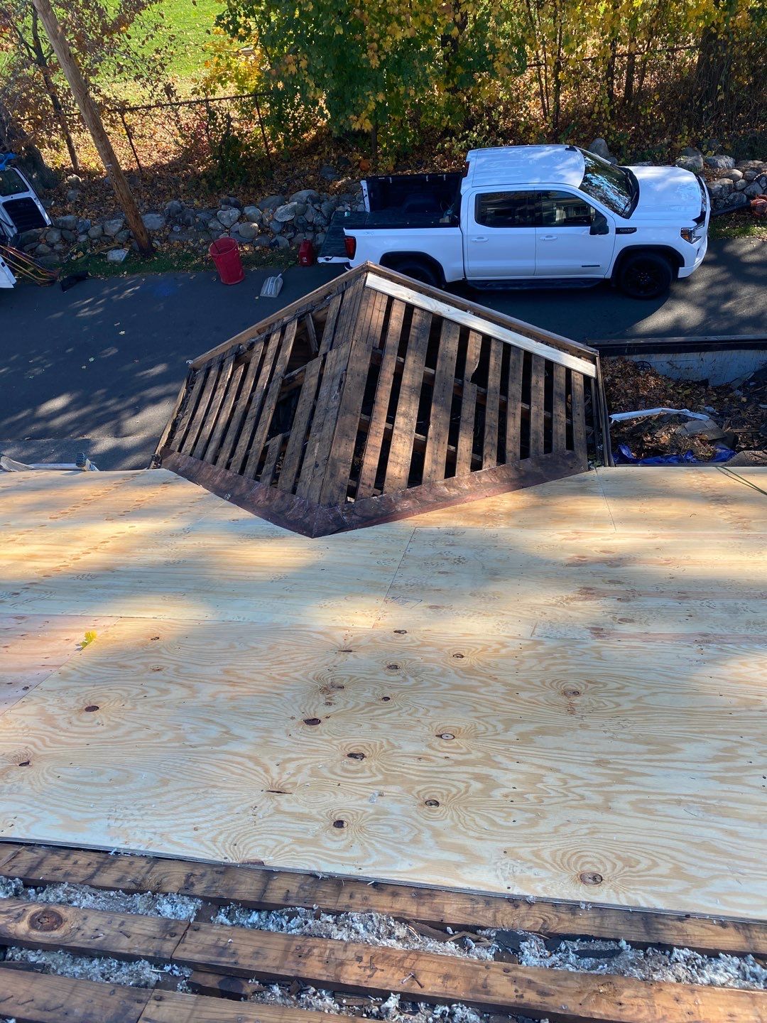 Residential Roofing Installation using Owens Corning TruDefinition by A Plus Exterior