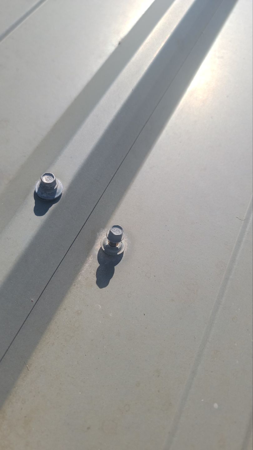 Commercial Roof Replacement – PBR Metal Panels After Hail Damage by ASAP Roofing & Exteriors