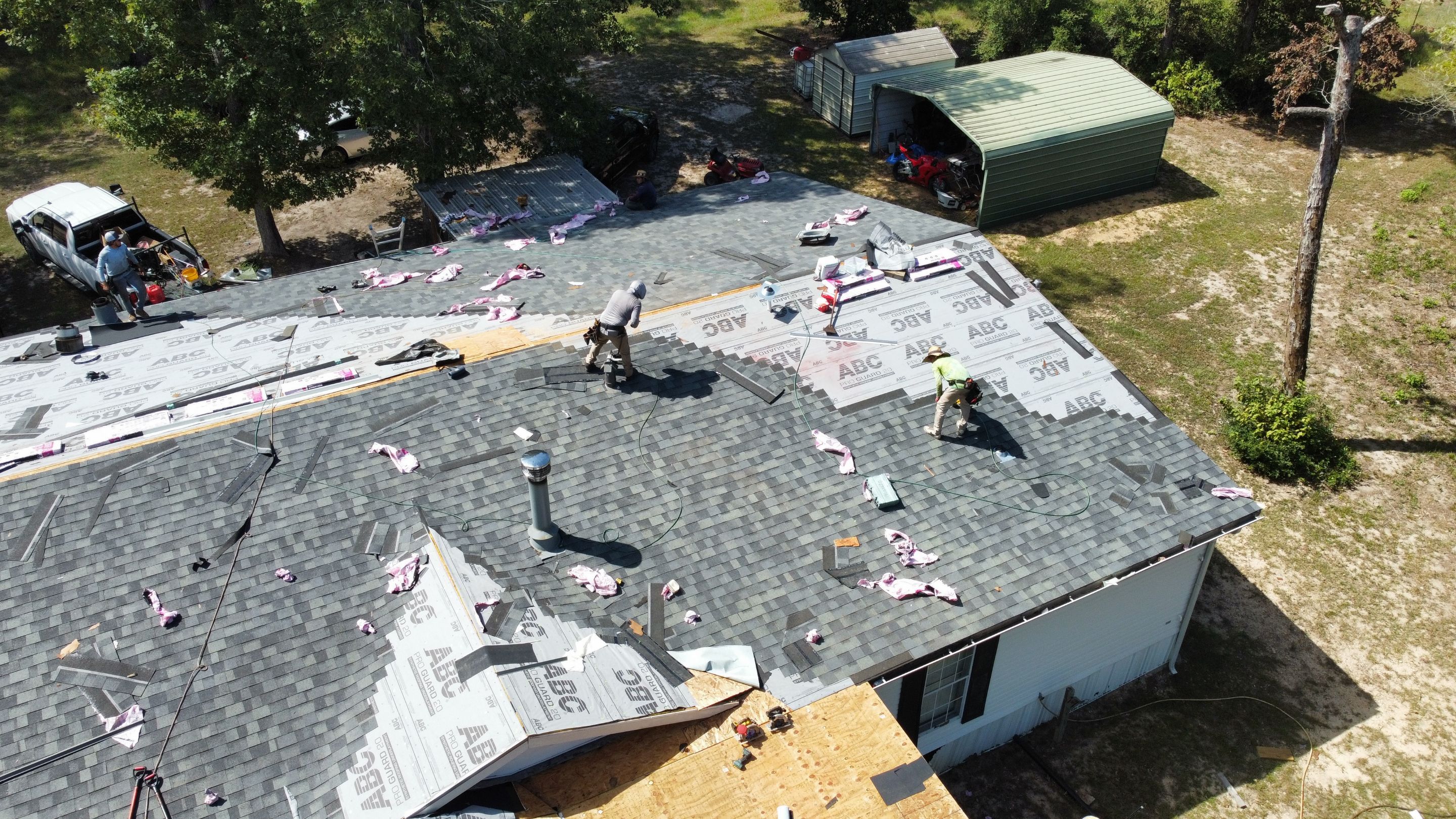 Project in Conroe by Roof Guard And Construction