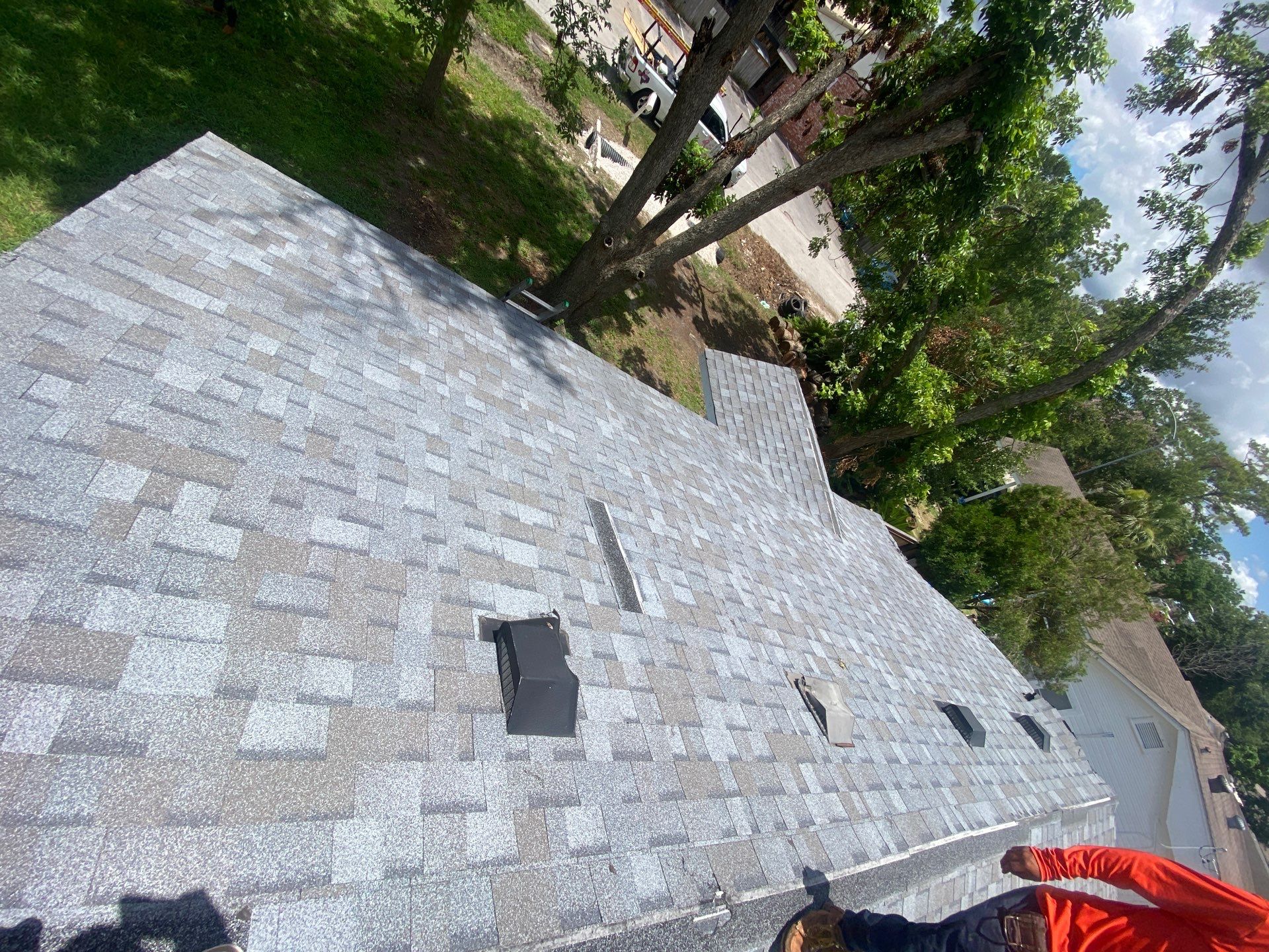 Residential Roofing Repair using Owen's Corning Duration (Lifetime) Shingles by Roof Repair Company