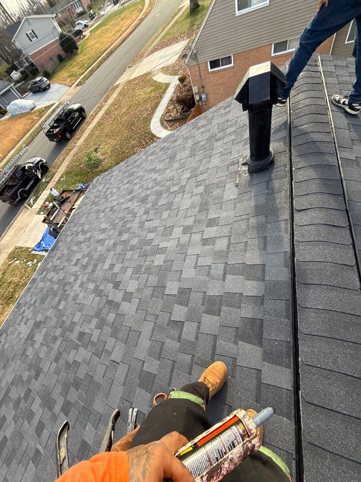 Springfield : Residential Roof Replacement with CertainTeed Landmark Pro in Max Moire Black  by RM Banning, Inc.