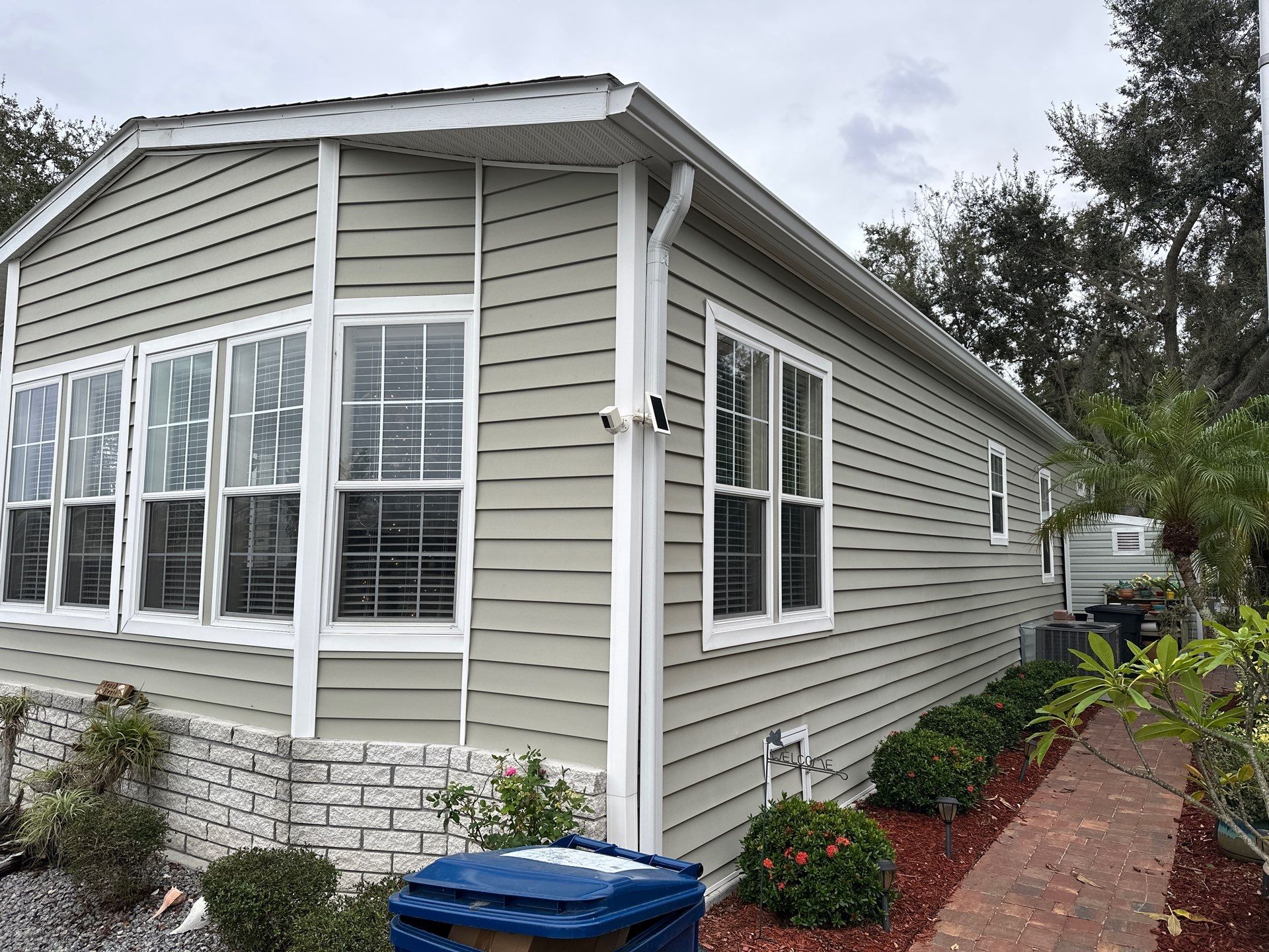 Gutter Cleaning and House Washing Services  by Sunshine AquaWash