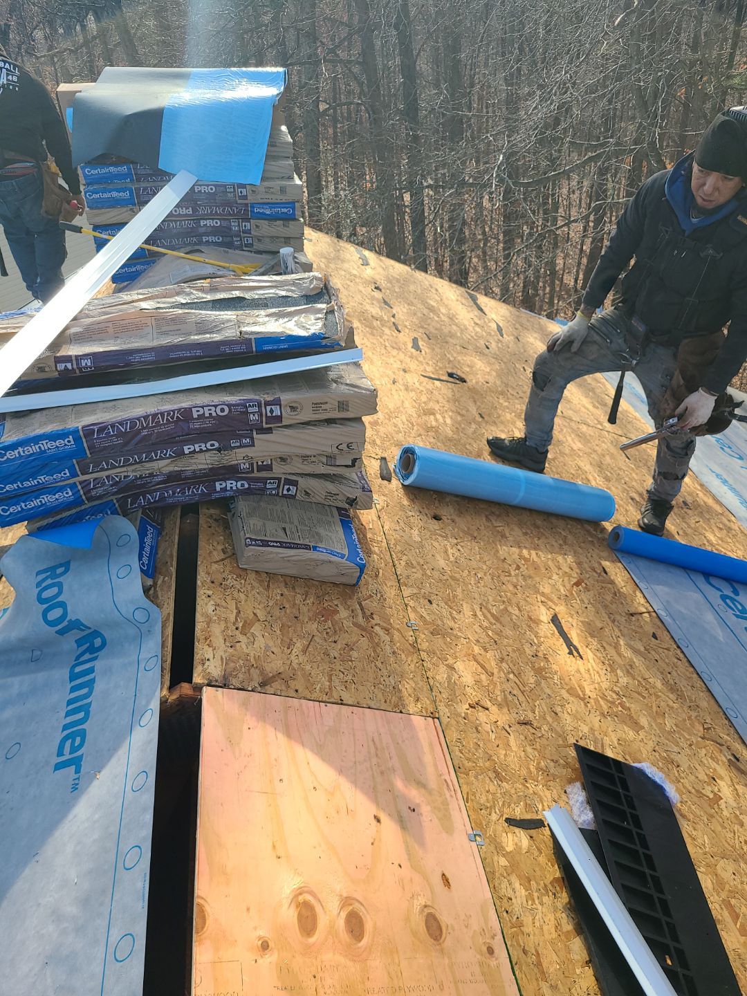 Alexandria CertainTeed Landmark Pro Roof in Max Def Pewterwood  by RM Banning, Inc.