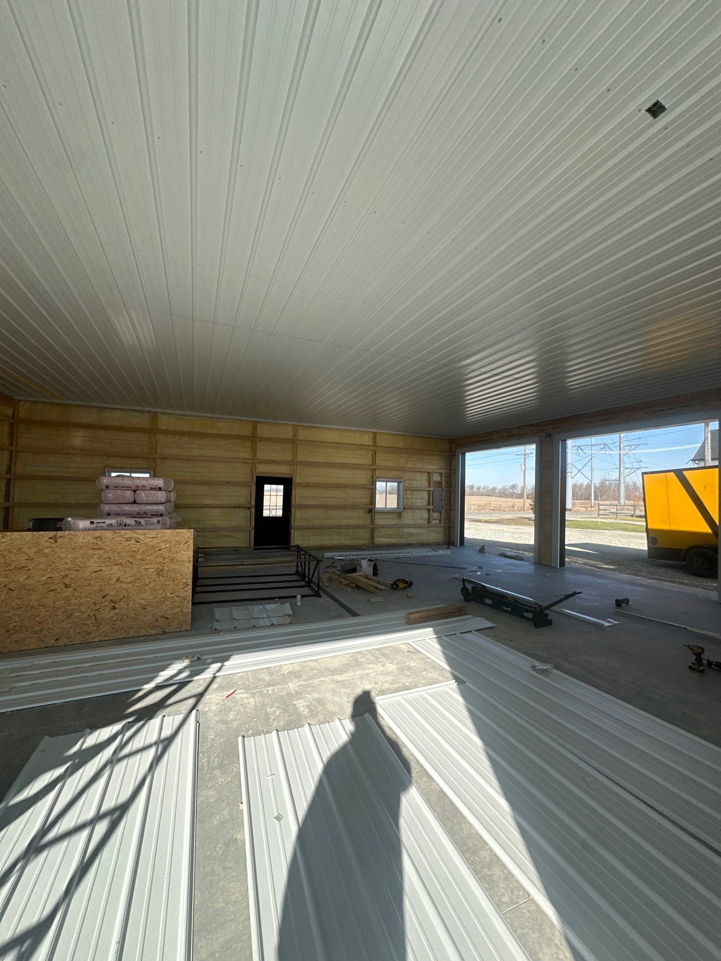 40'x40'x12' Garage by The Barn Builders 