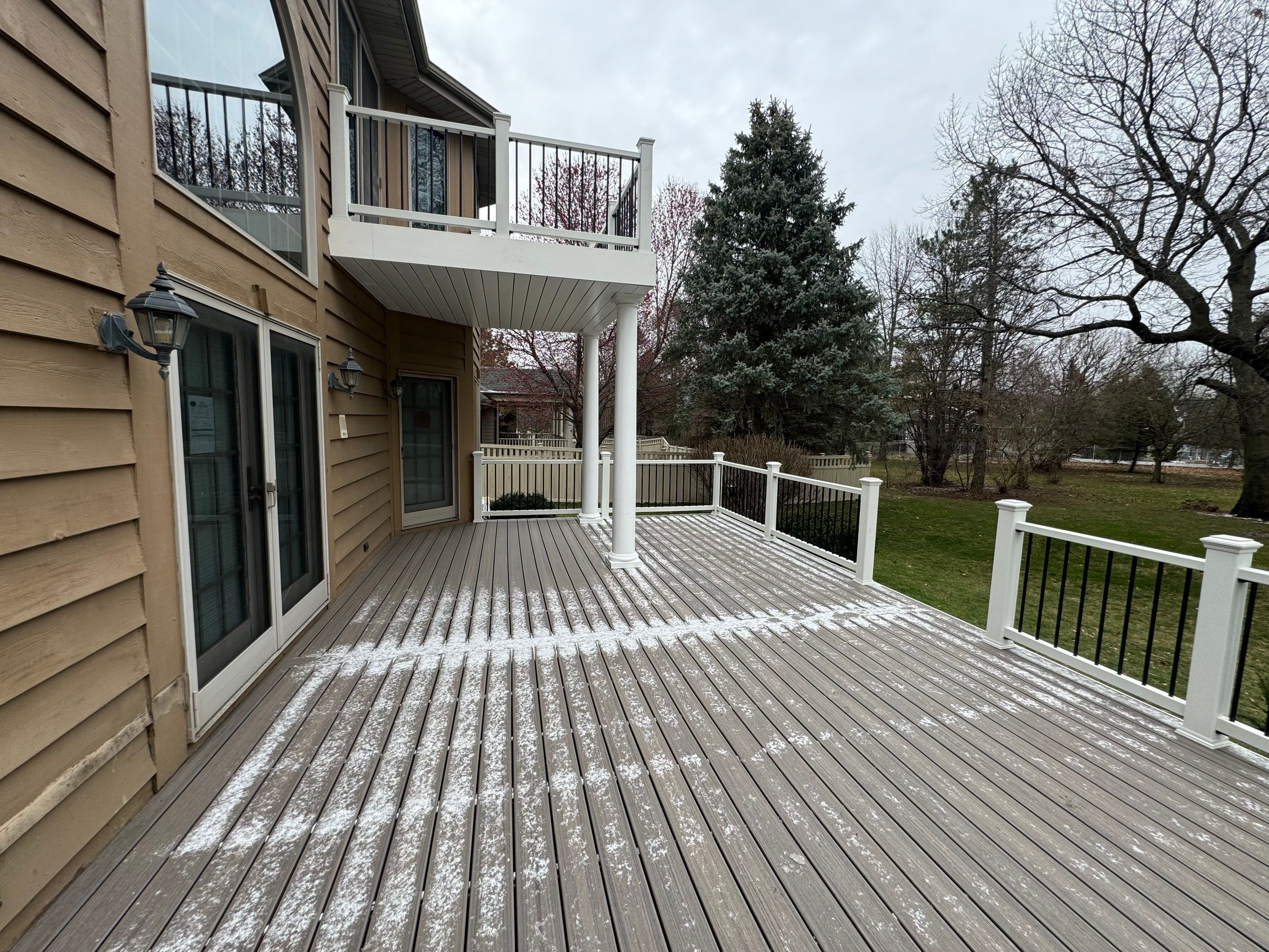 Deck Installation using Trex by INQUSE GENERAL CONTRACTOR
