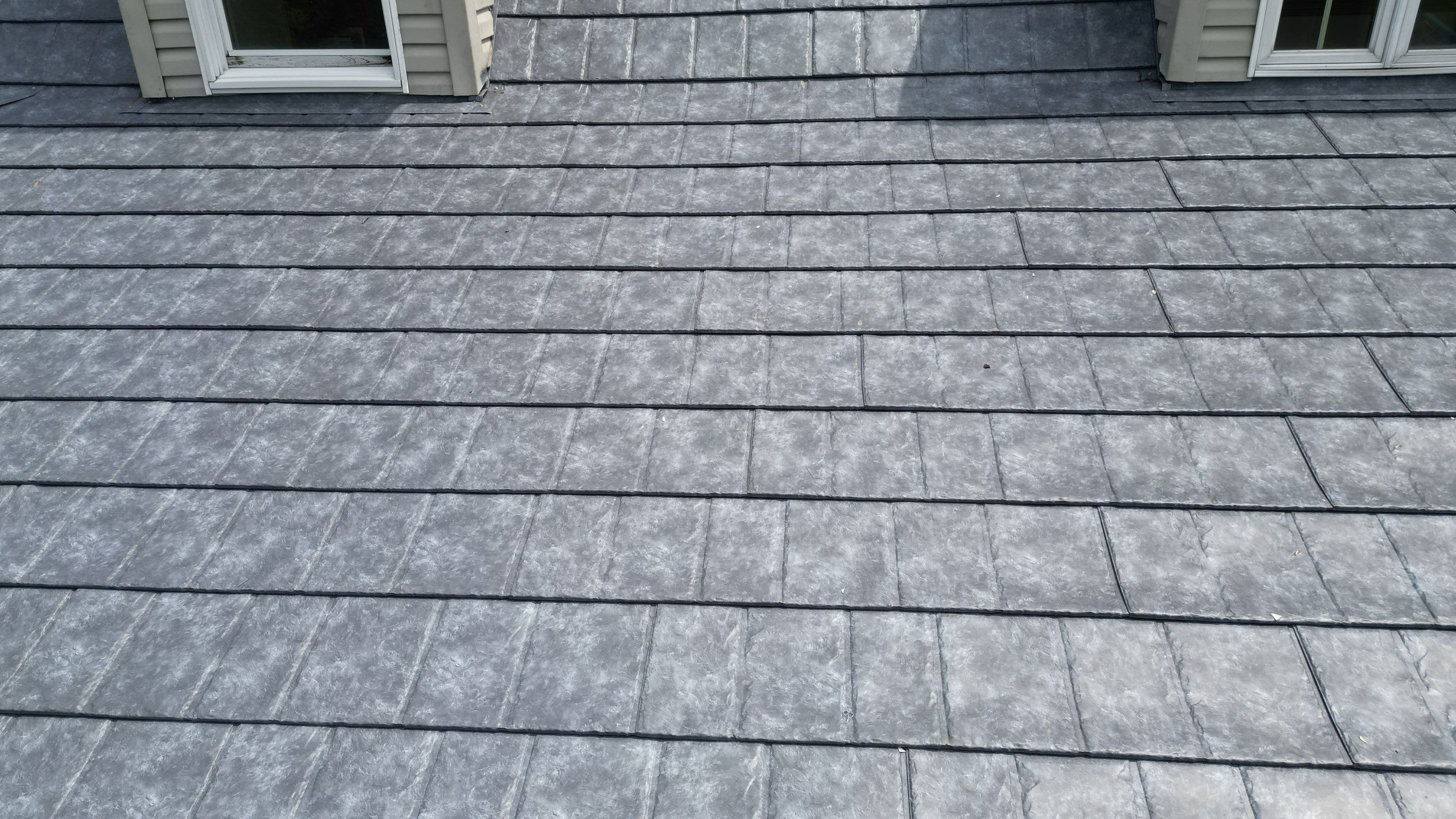 Residential Roofing Installation using ProVia Ironstone Slate Metal Roofing by RoofX 