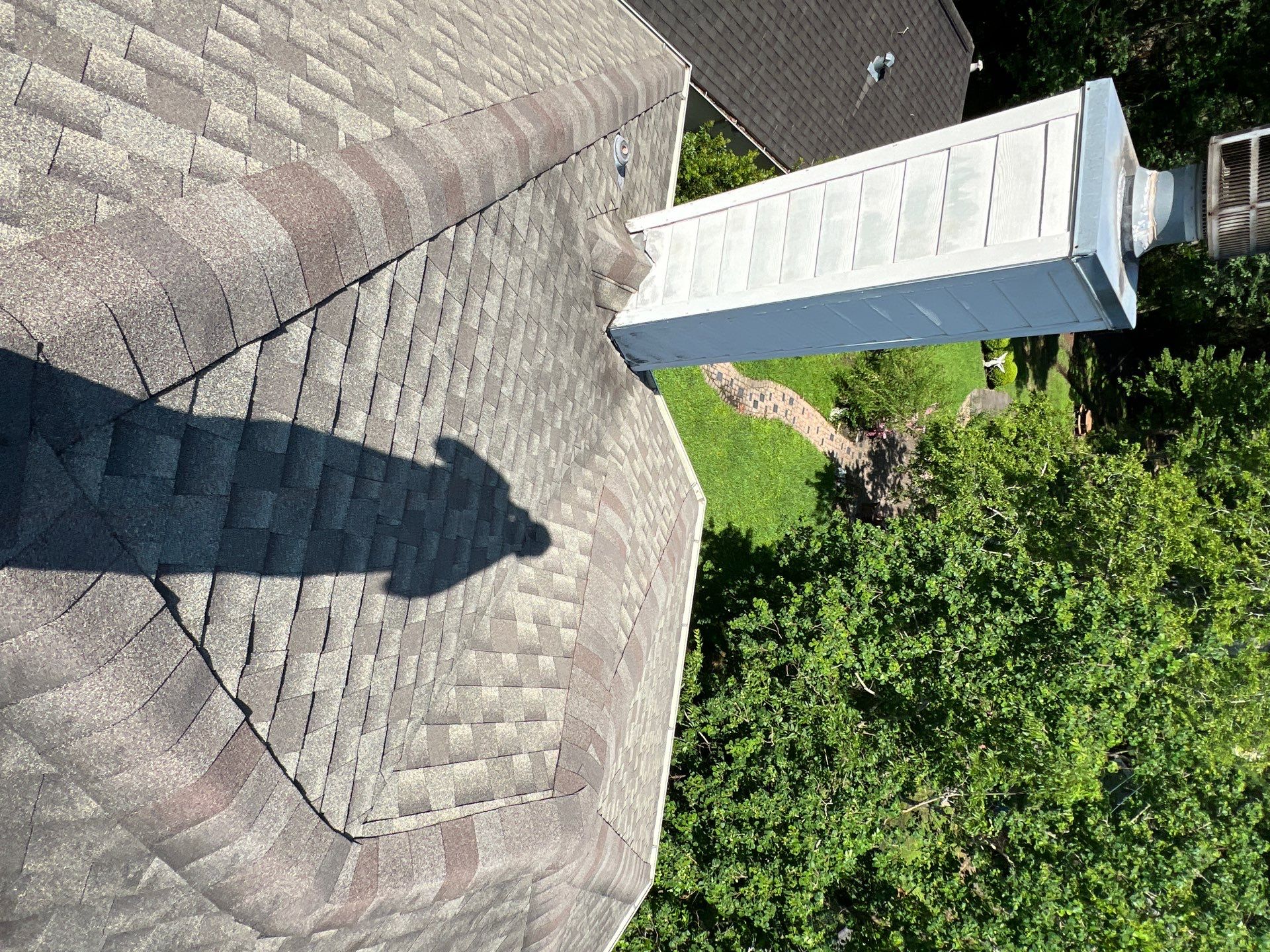 Hail Damage using Metal by Roof Repair Services LLC