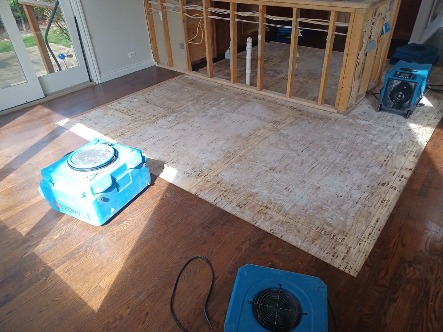 Project in Commerce Charter Twp by EzDry Water Mitigation & Property Restoration