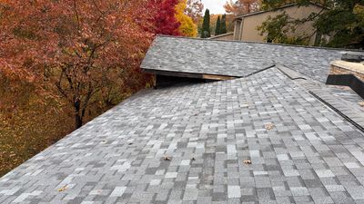 Roof Replacement using Owens Corning Slatestone Gray