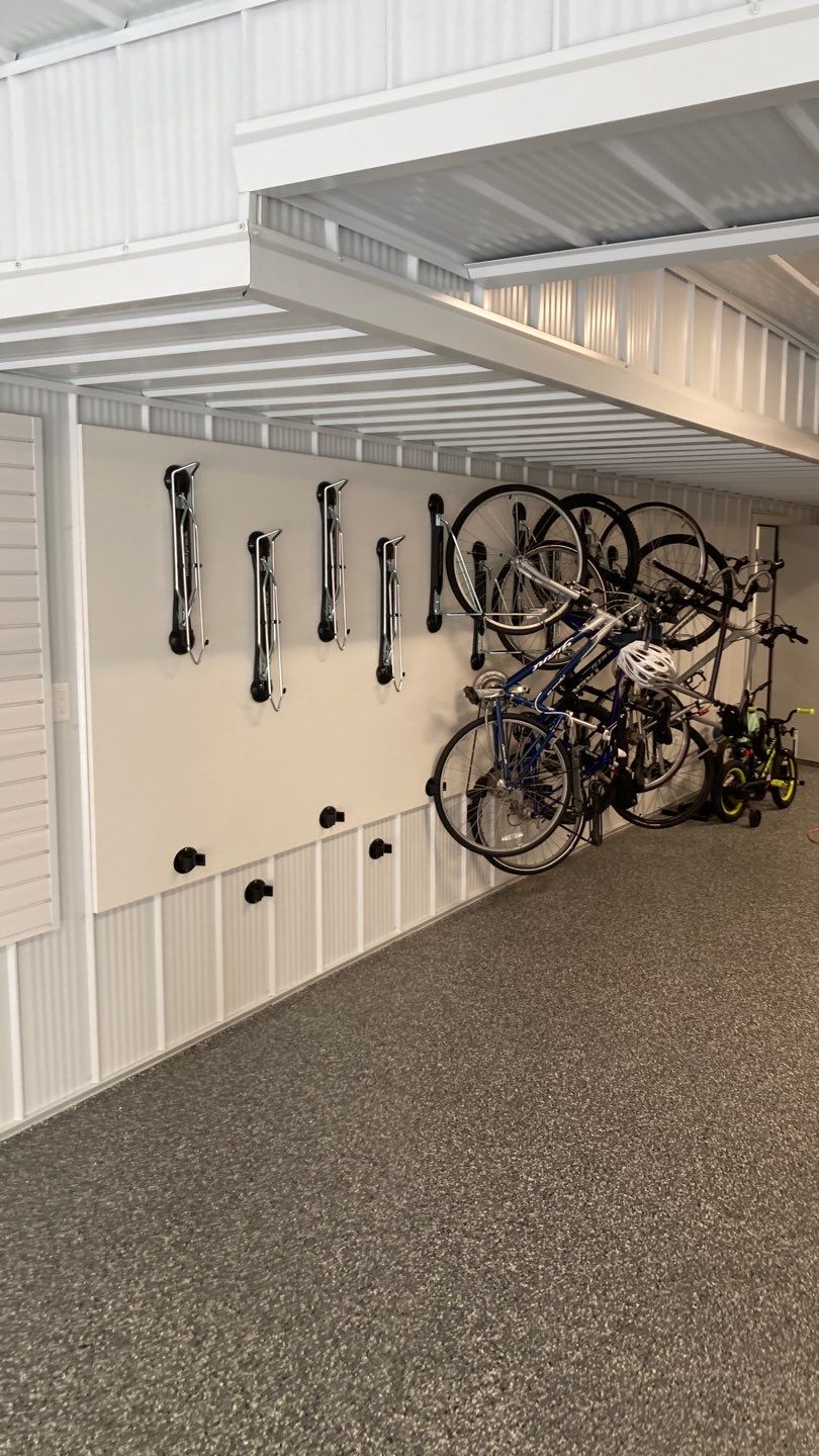 Exciting Garage Transformation in White Pigeon! by Innovative Spaces / Innovative Concrete Coatings