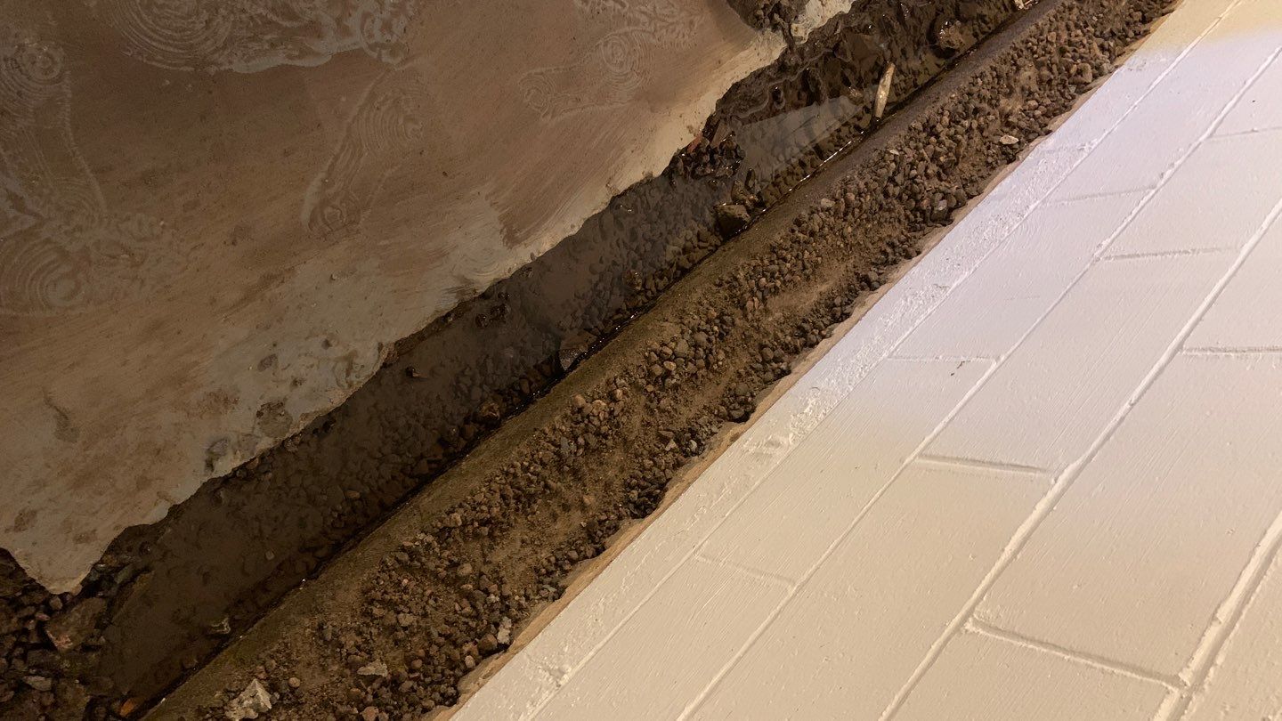 Custom Dual Sump System for Maggie by Waterproofing Northeast