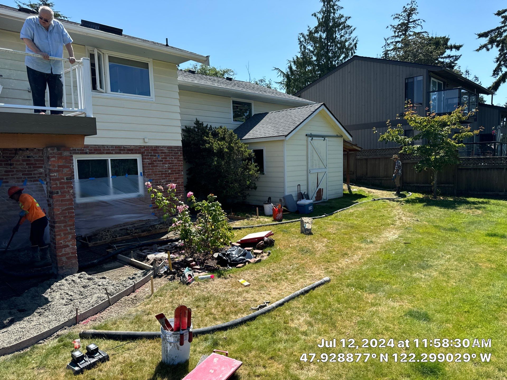 Susan | Concrete Patio by Jireh Asphalt & Concrete Inc 