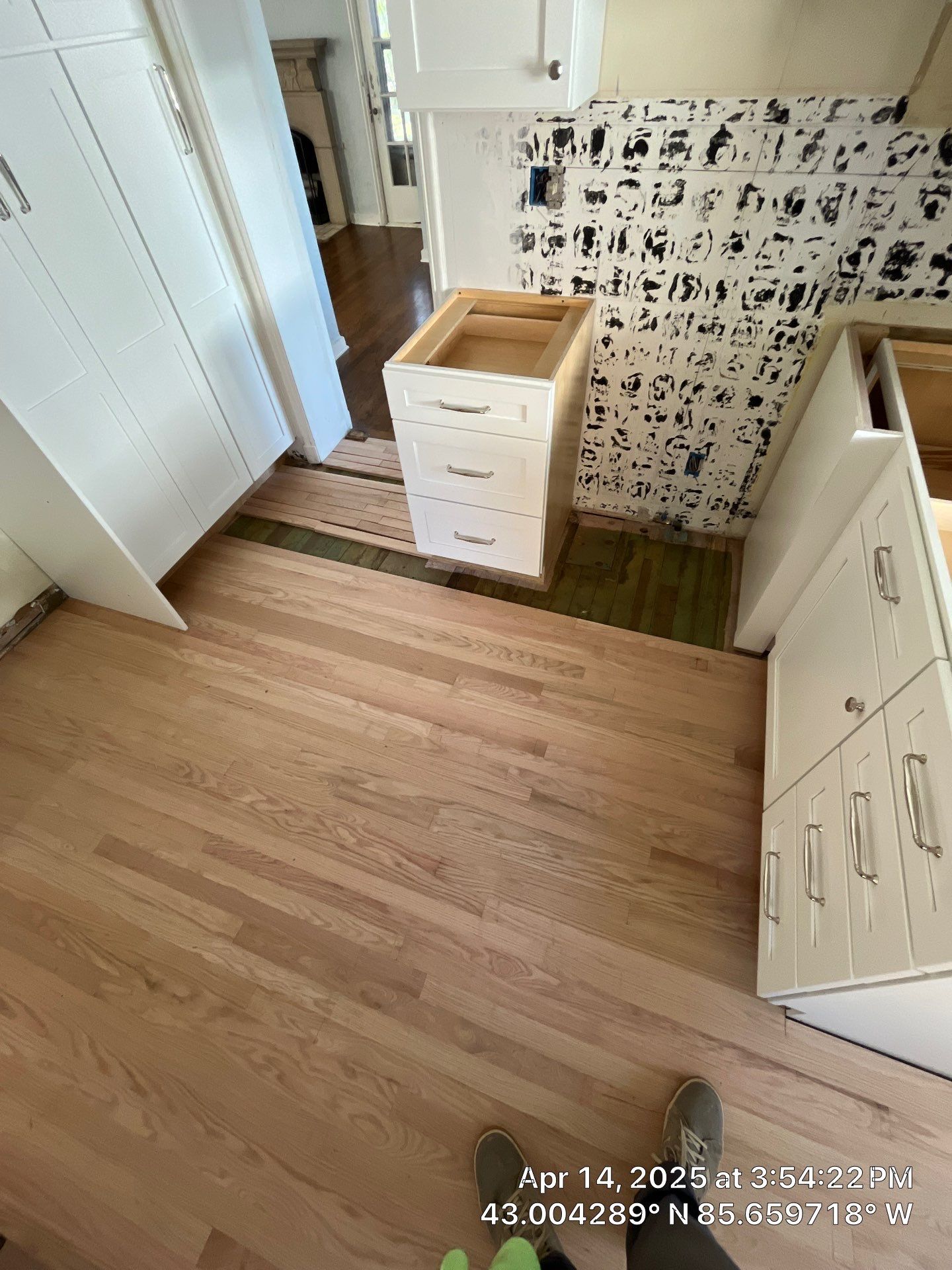 Custom Refinishing on Existing Hardwoods by RTBaldwin Hardwood Floors