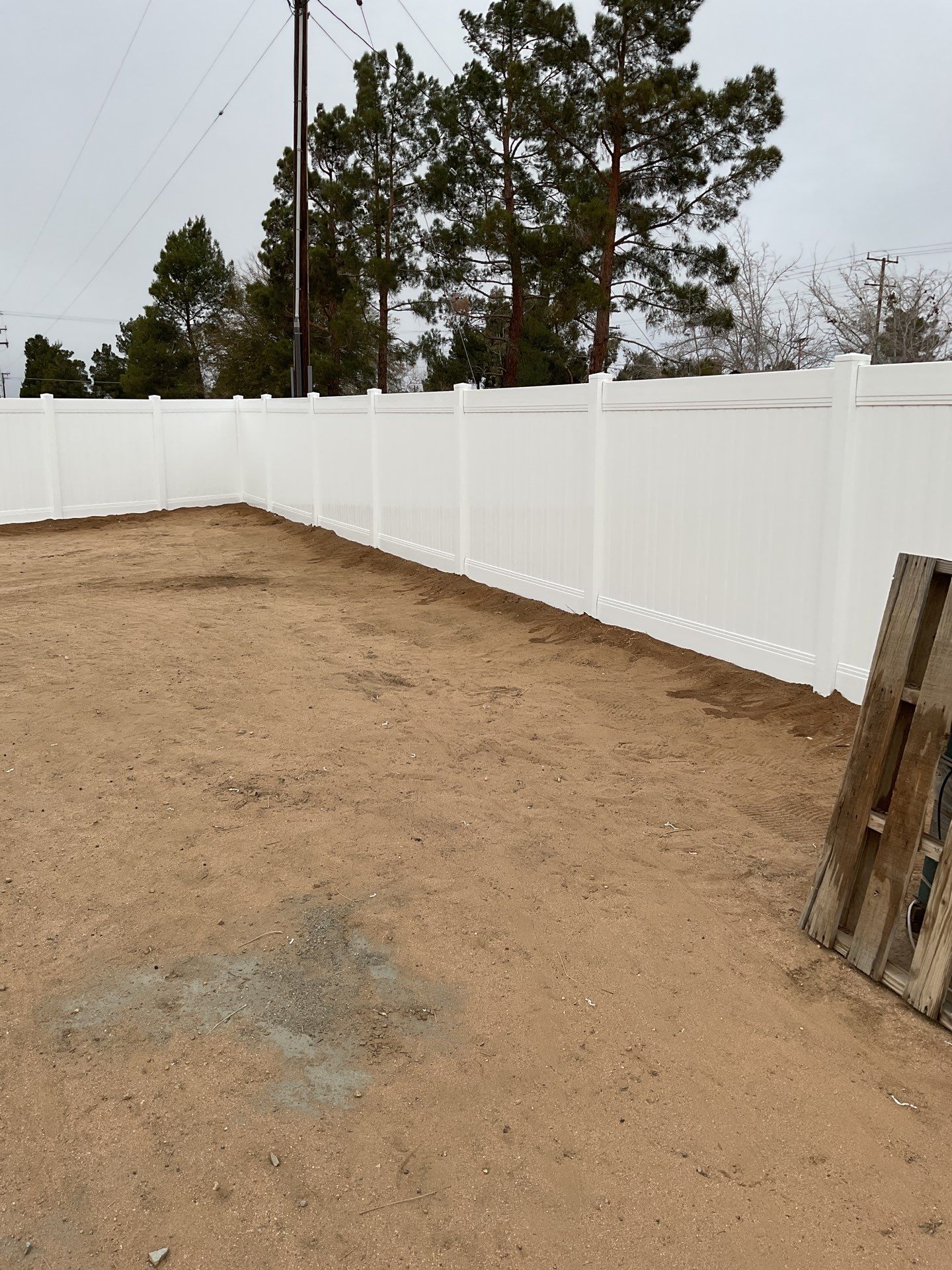 Fence Installation using Vinyl by Fence Guys Inc. 