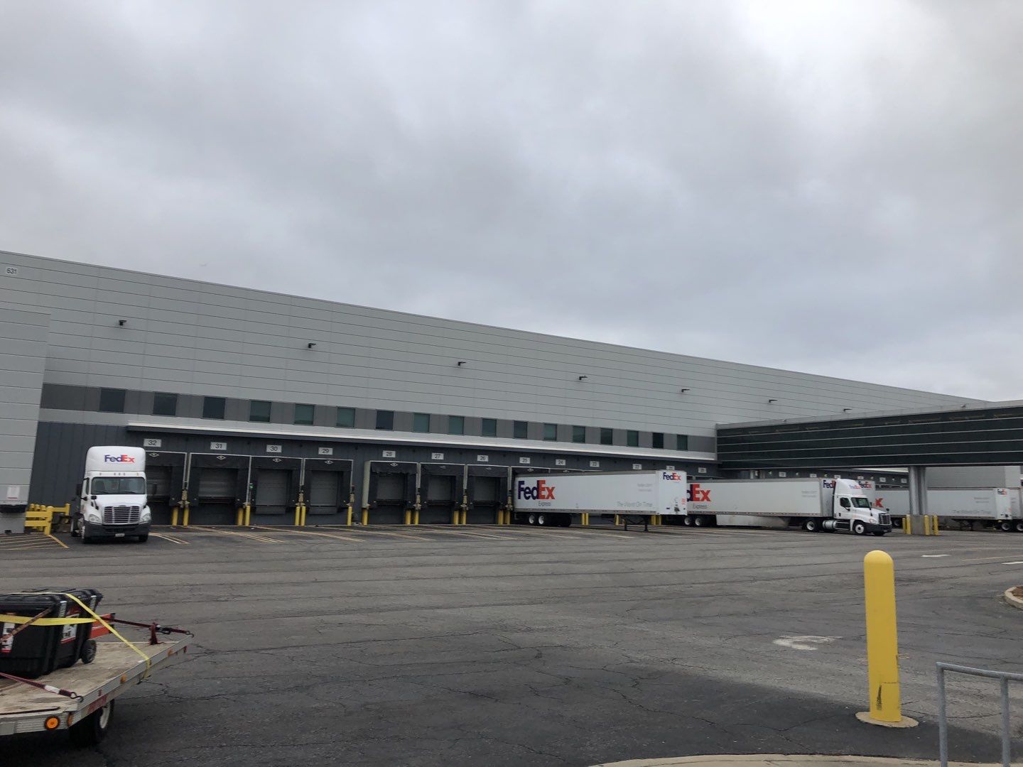 Tilt-up Precast Exterior Warehouse Painting by Paint Platoon USA