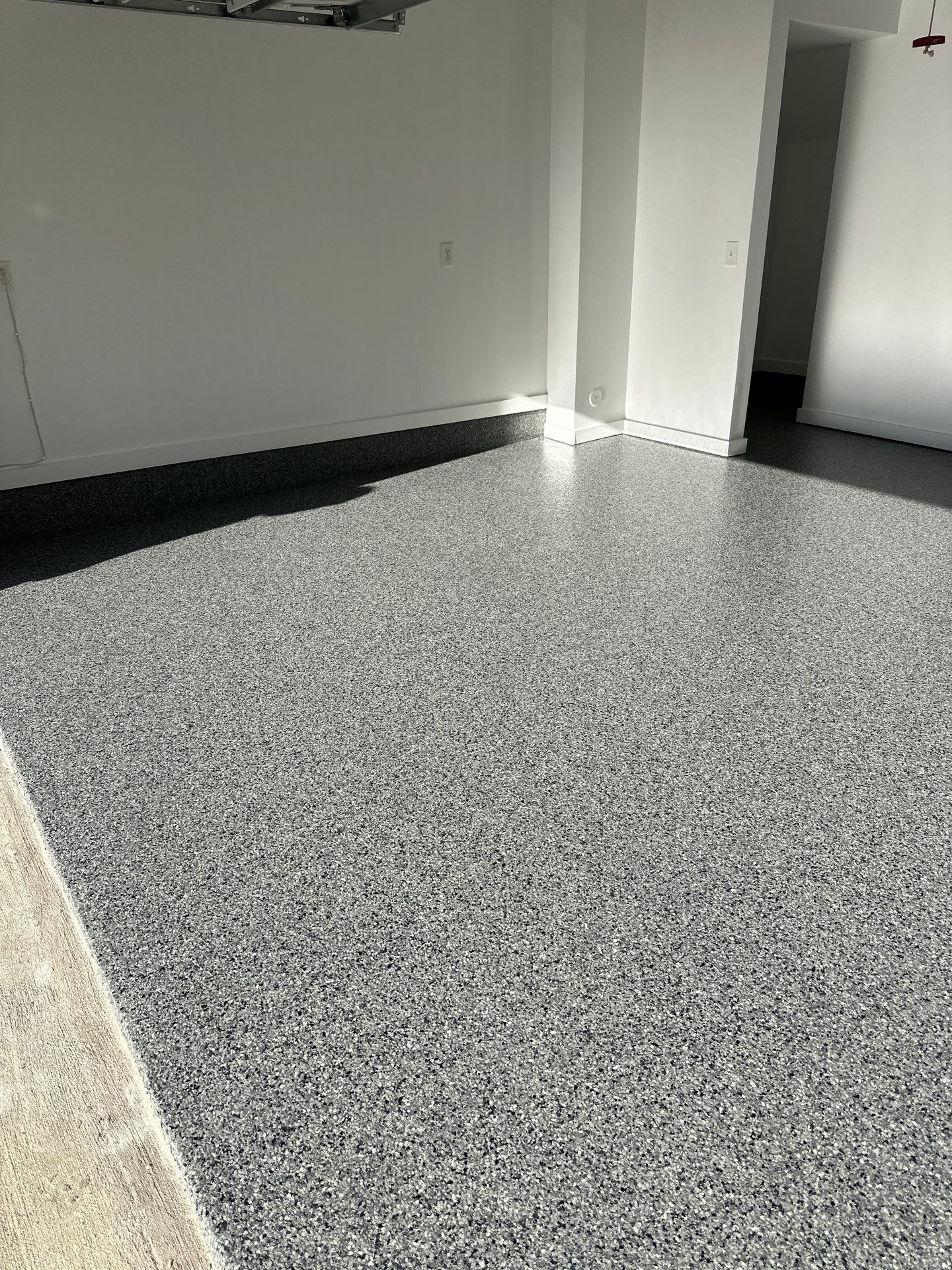 Garage Floor Coating using Nightfall by My Garage Floor Guys