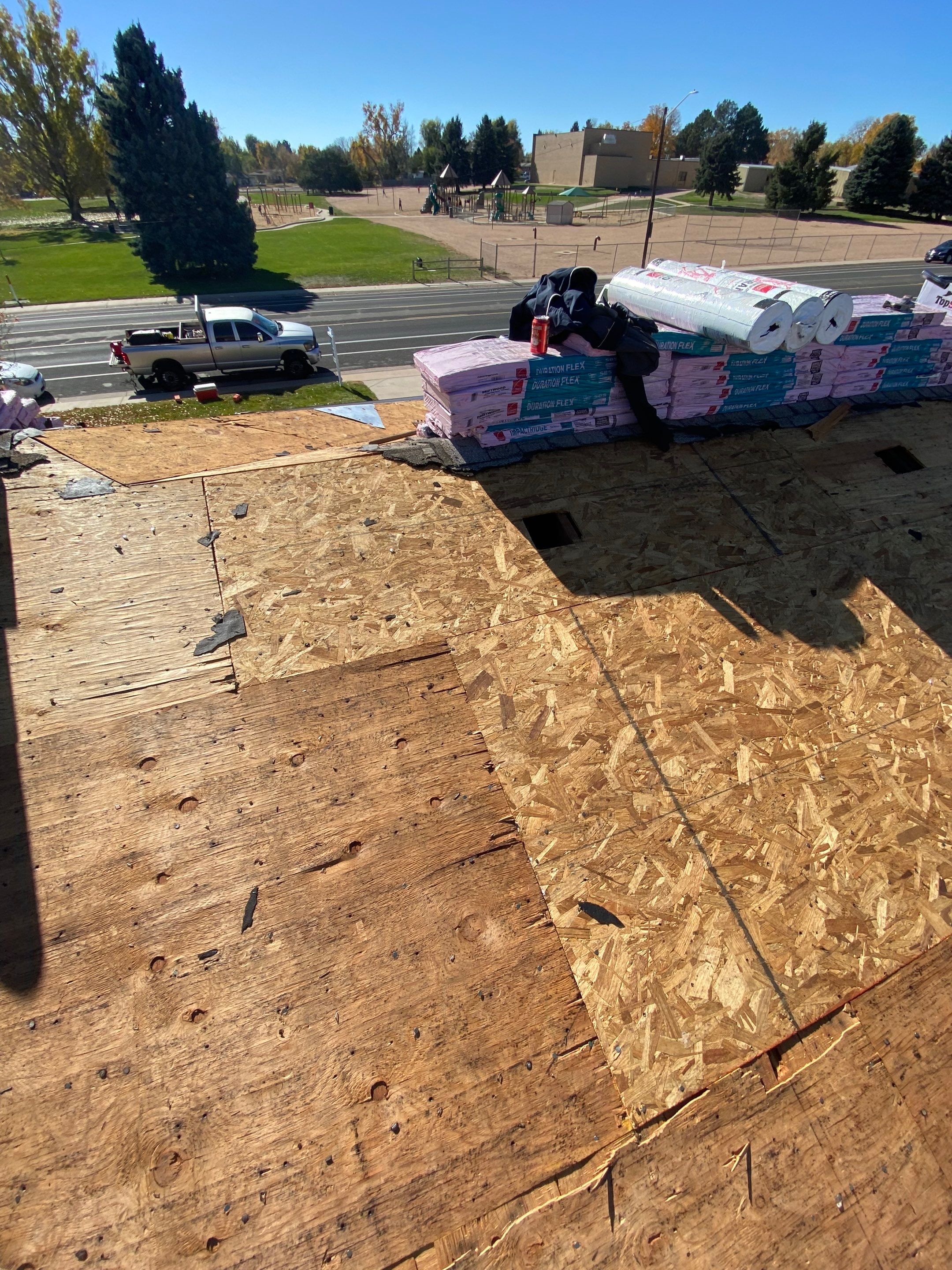 Re-Roof Due to Hail Storm  by Black Belt Roofing 