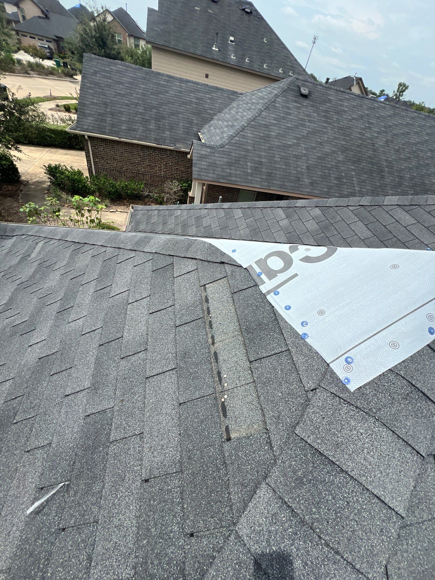 Residential Roofing Repair using Owen's Corning Duration (Lifetime) Shingles by Roof Repair Company